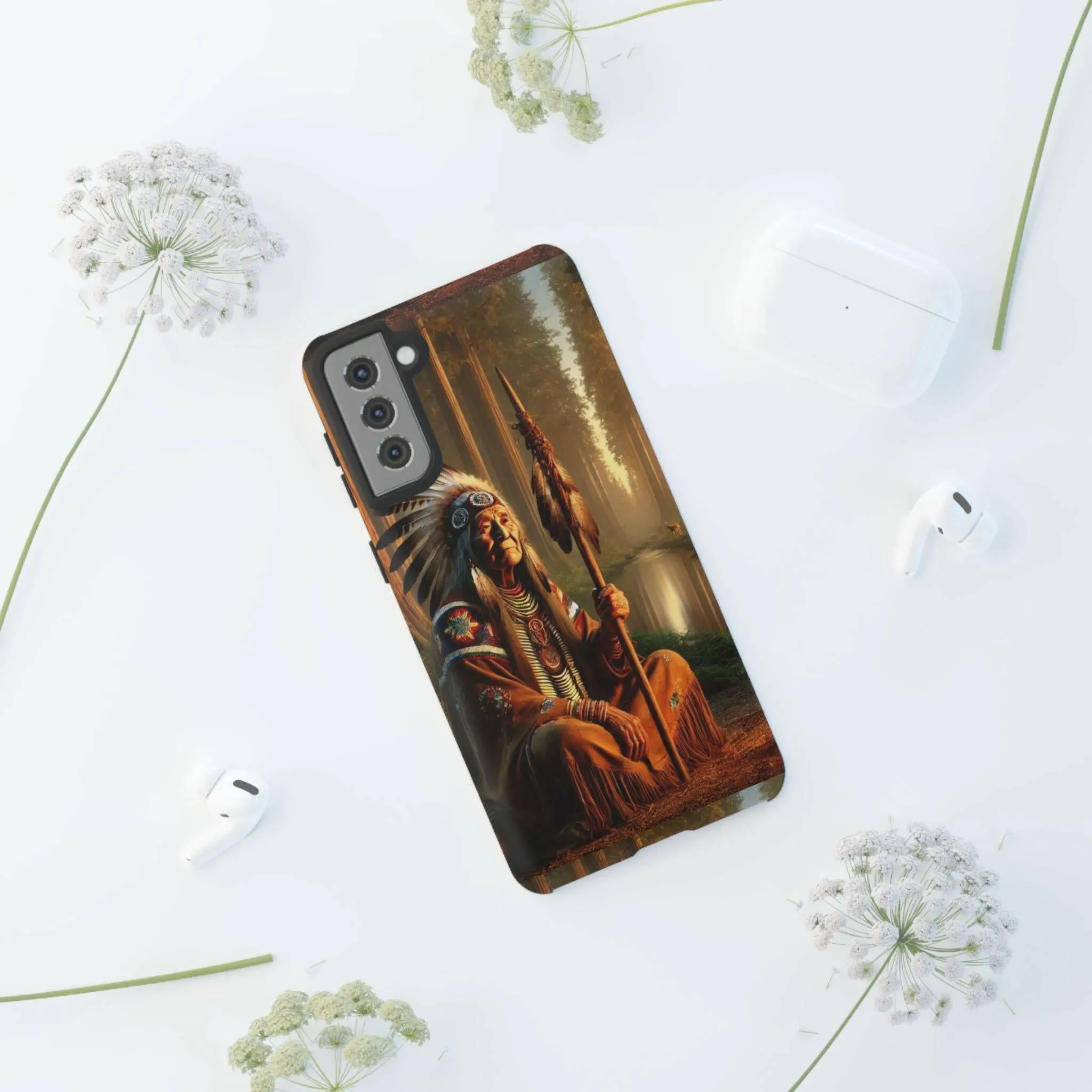 Native Elder Tough Phone Case