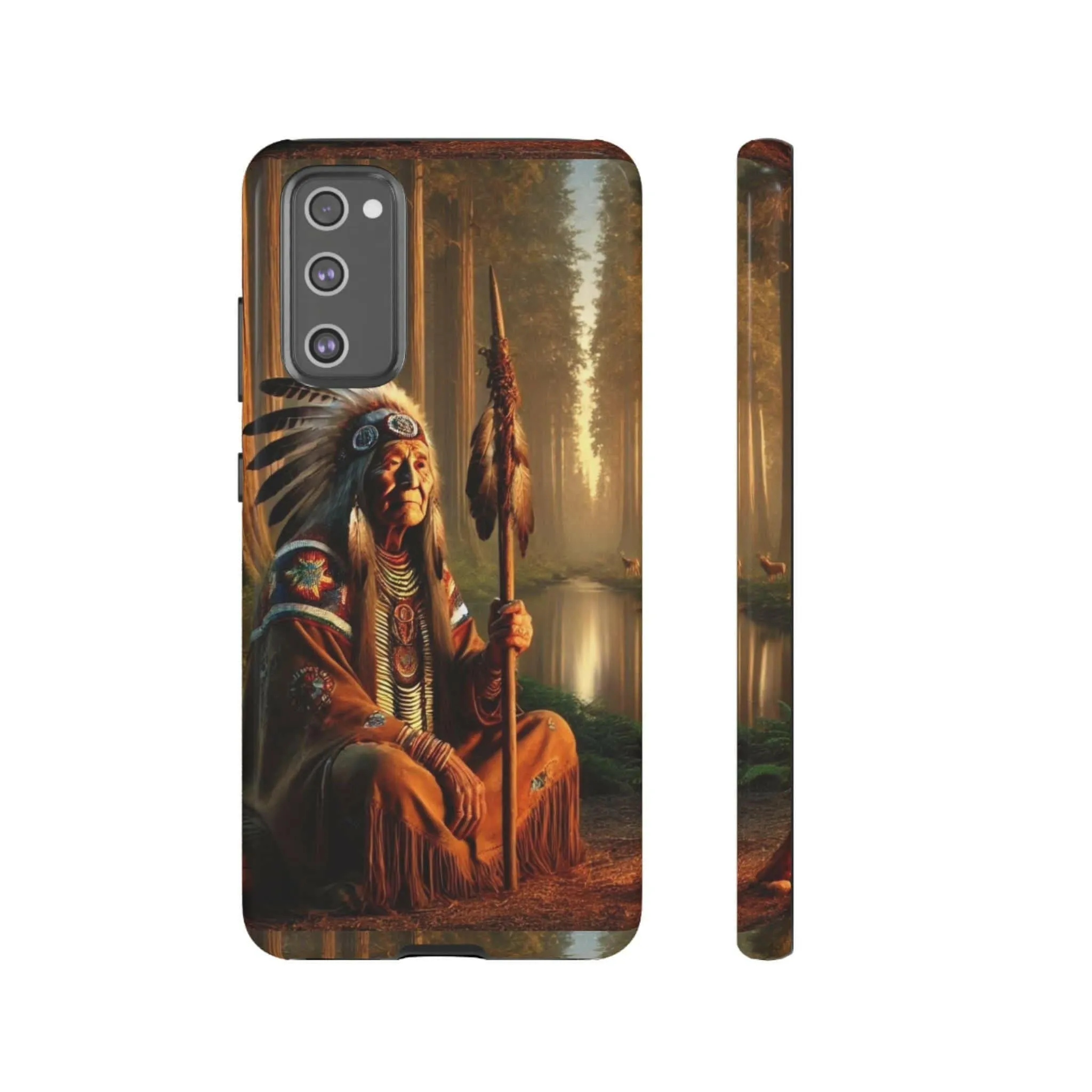 Native Elder Tough Phone Case