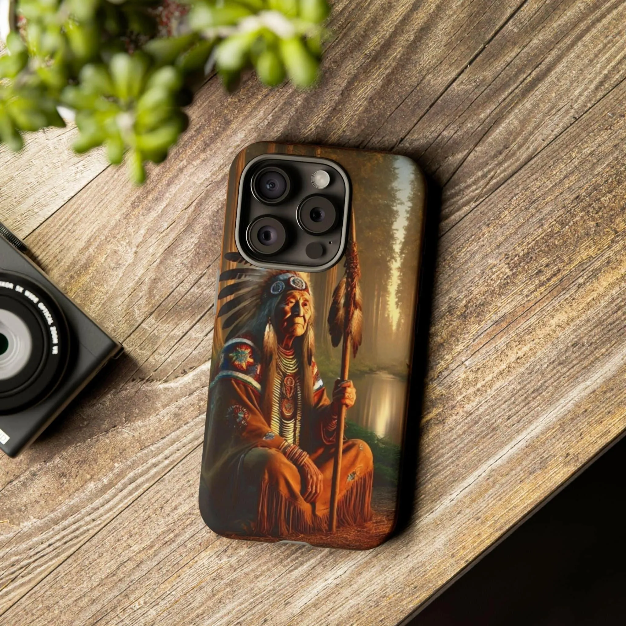 Native Elder Tough Phone Case