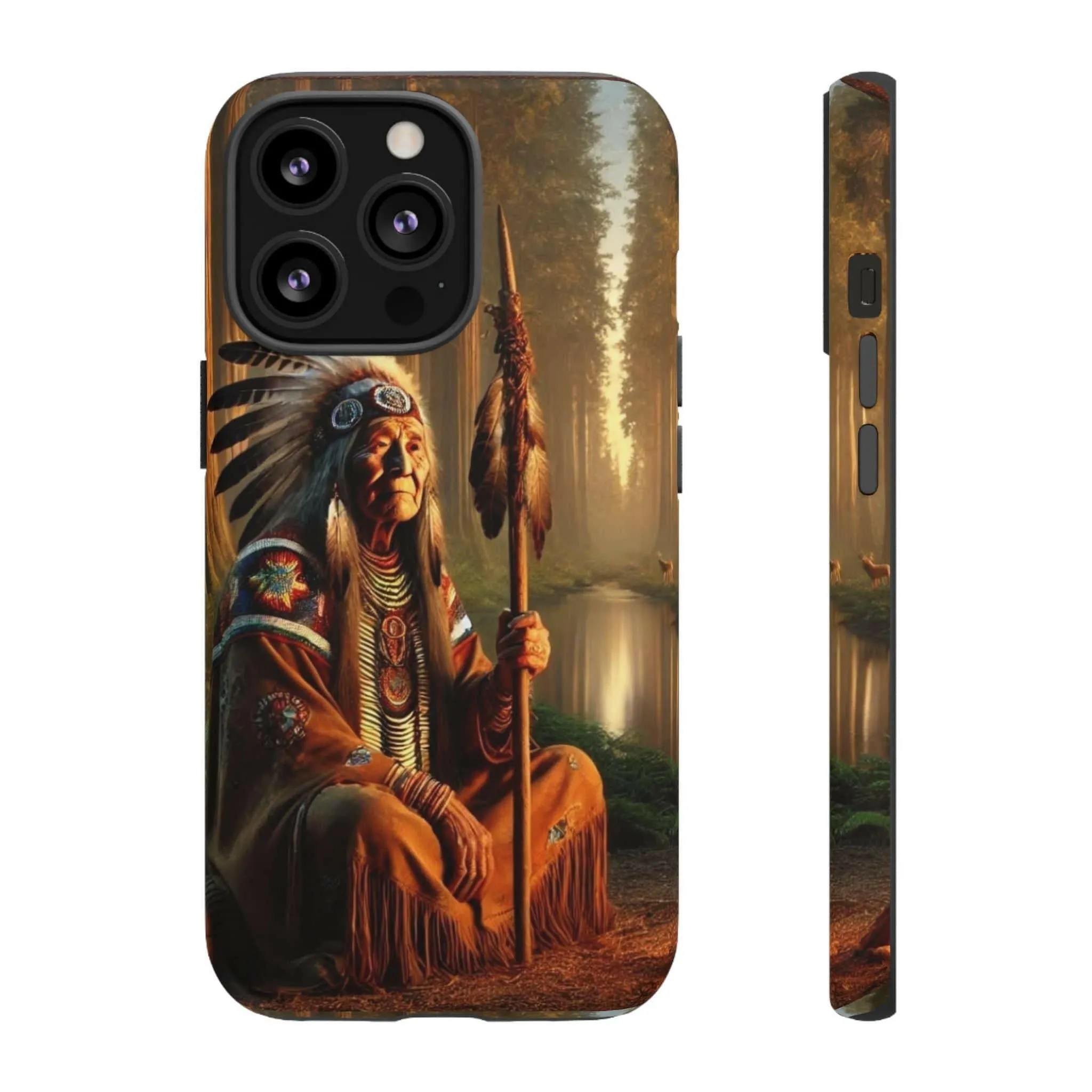 Native Elder Tough Phone Case