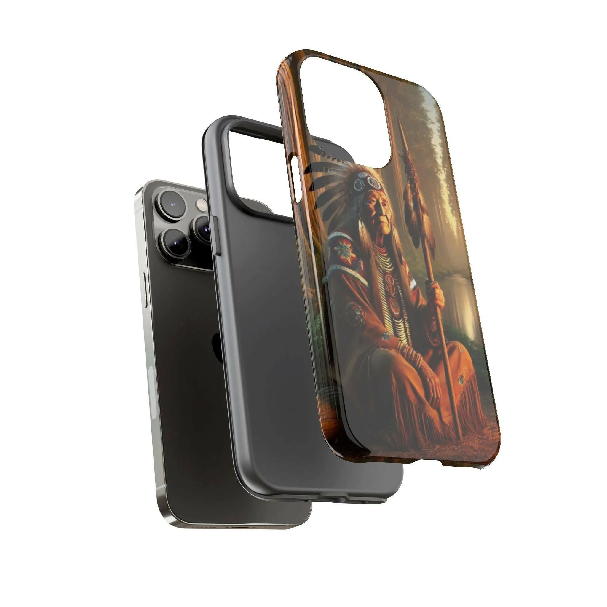 Native Elder Tough Phone Case