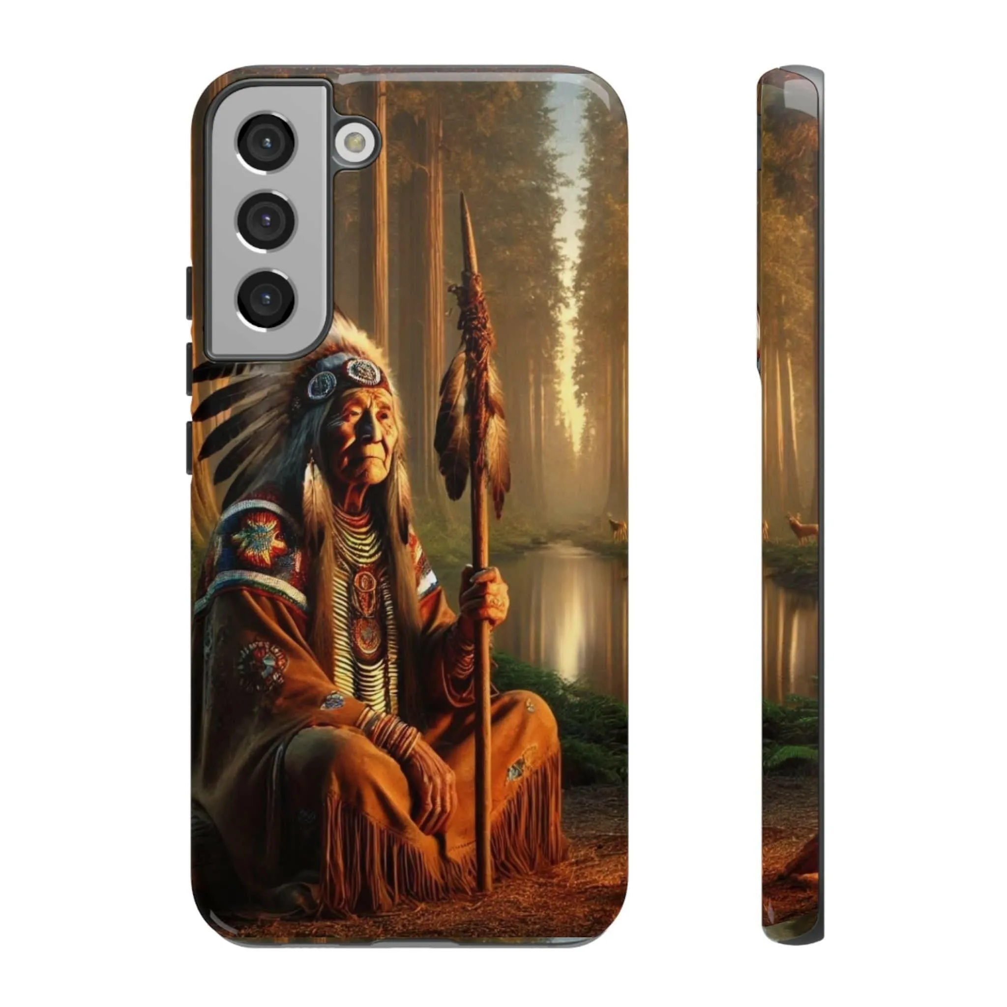 Native Elder Tough Phone Case