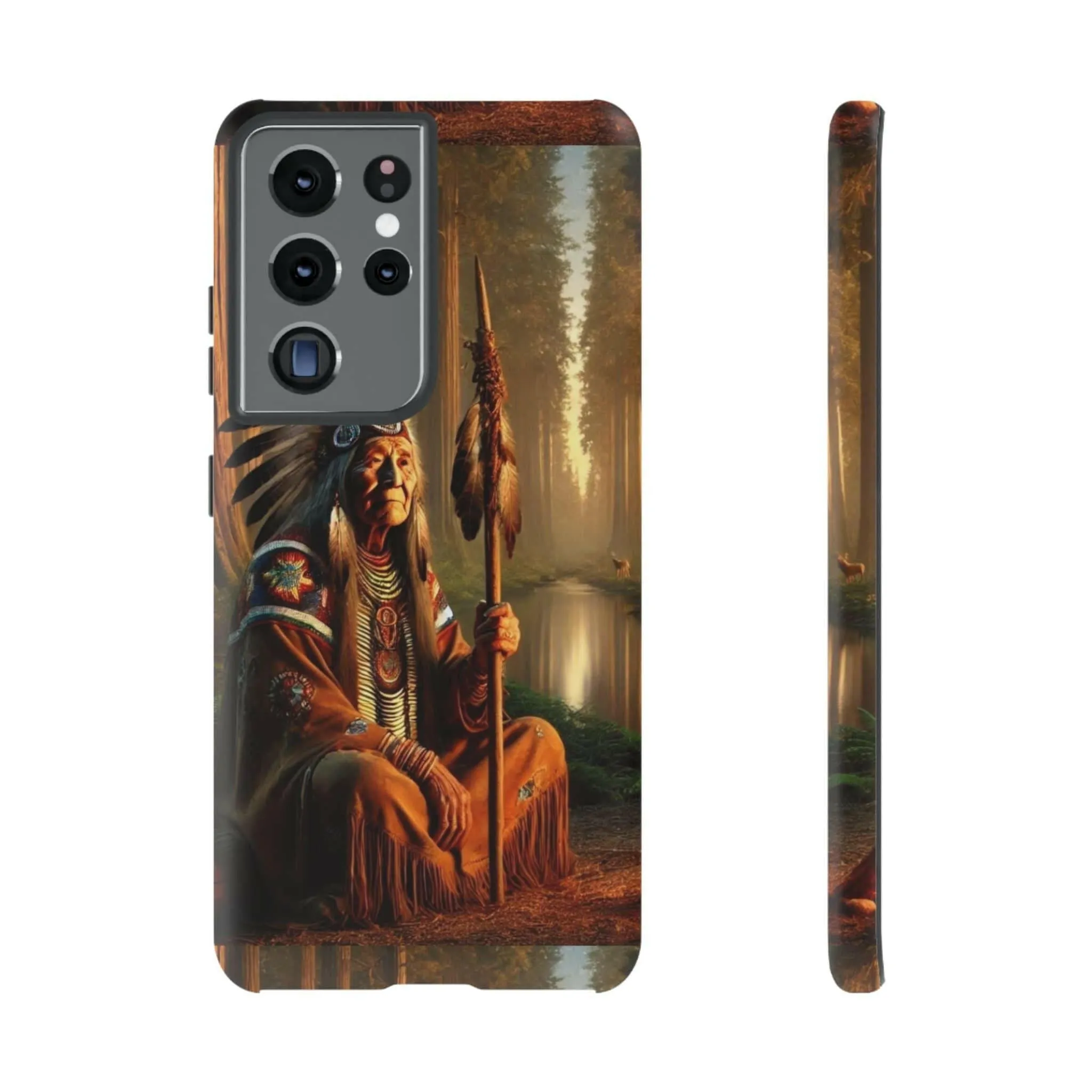 Native Elder Tough Phone Case