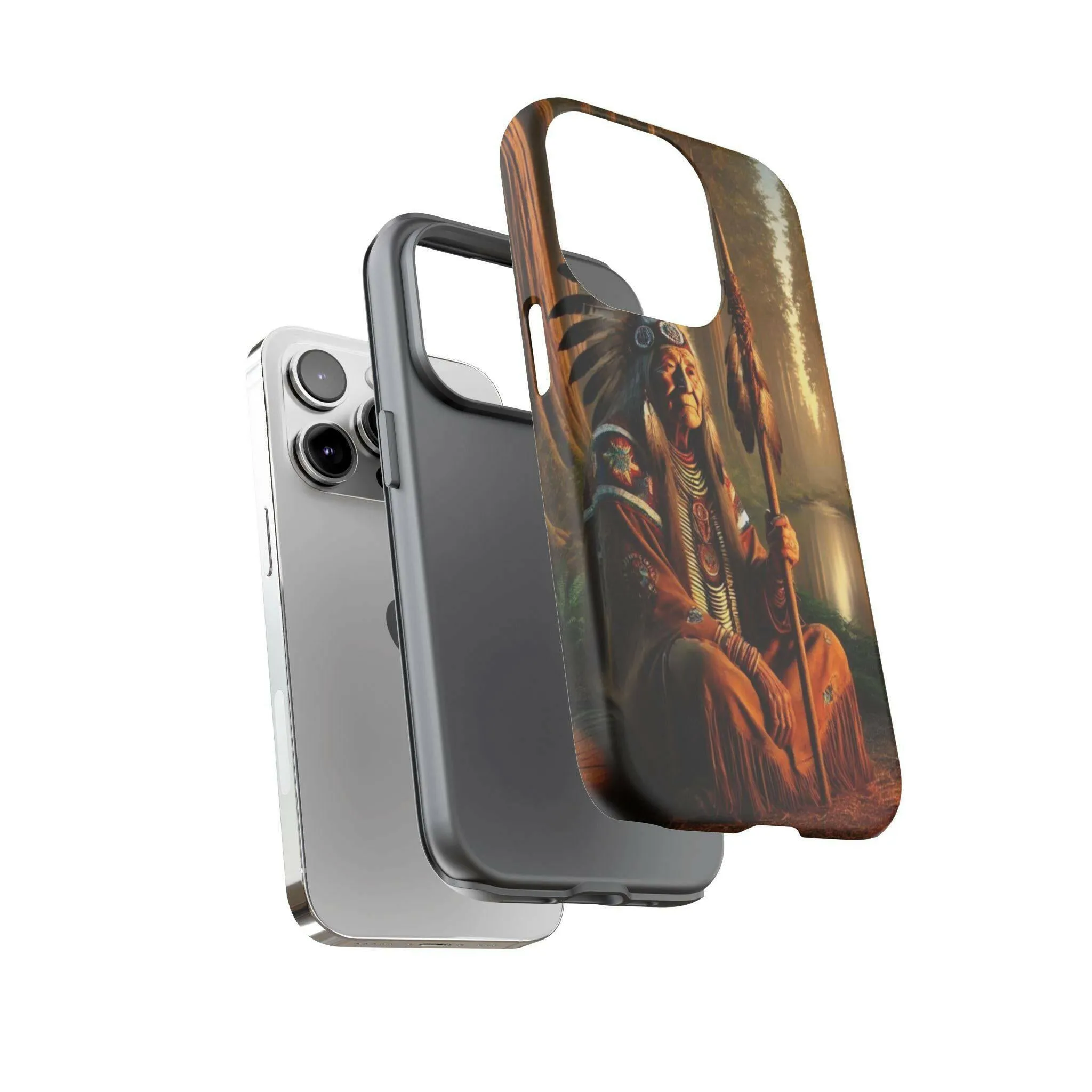 Native Elder Tough Phone Case