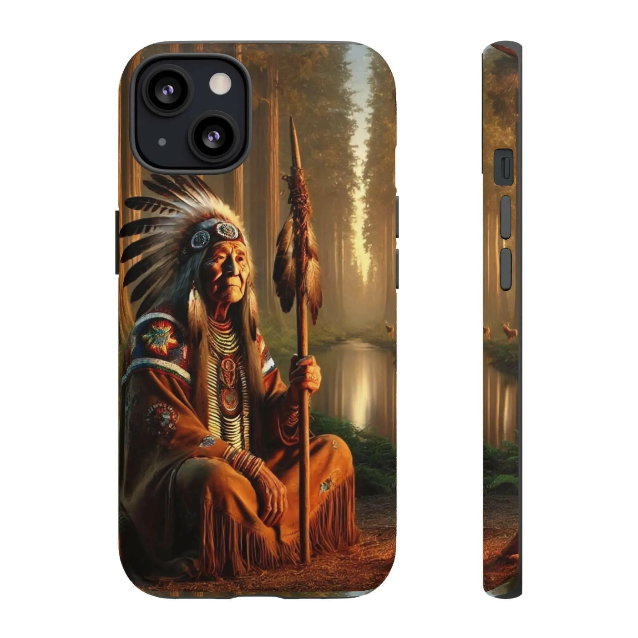 Native Elder Tough Phone Case