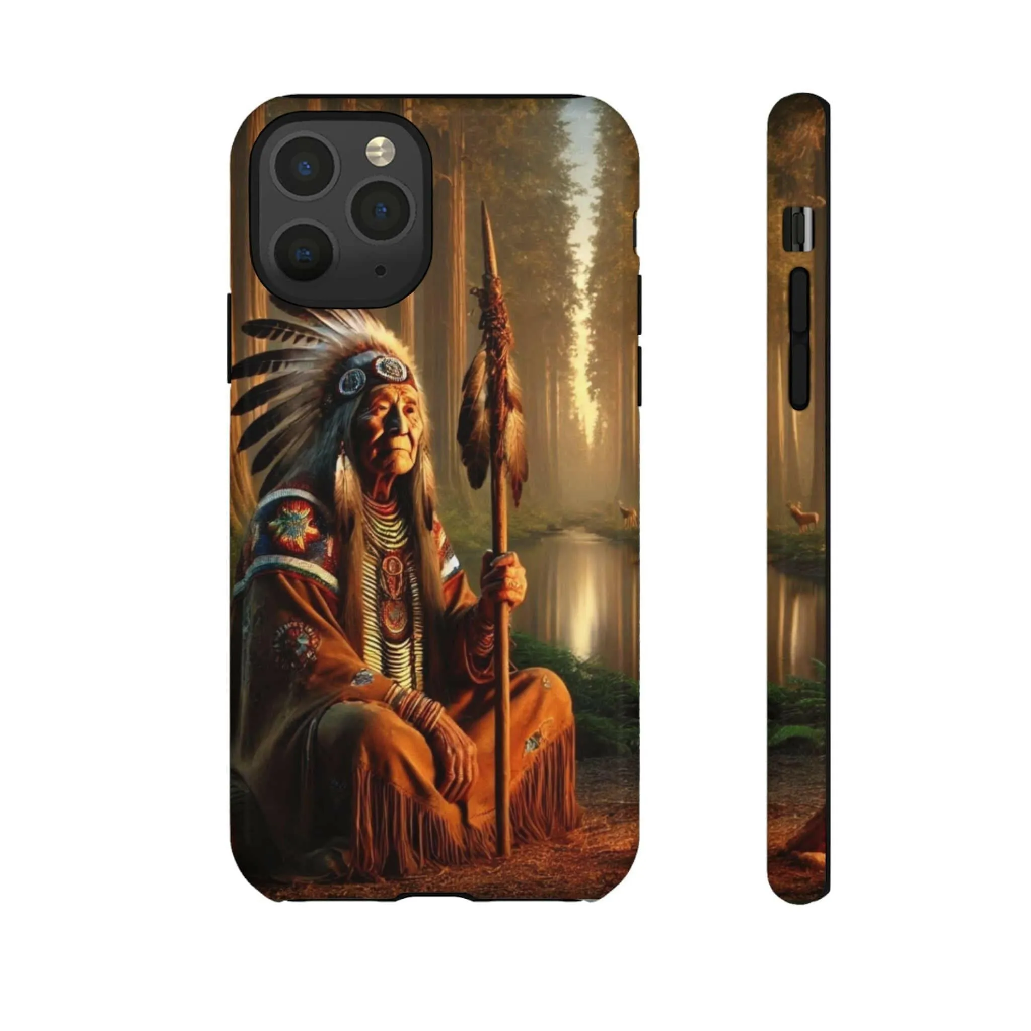 Native Elder Tough Phone Case