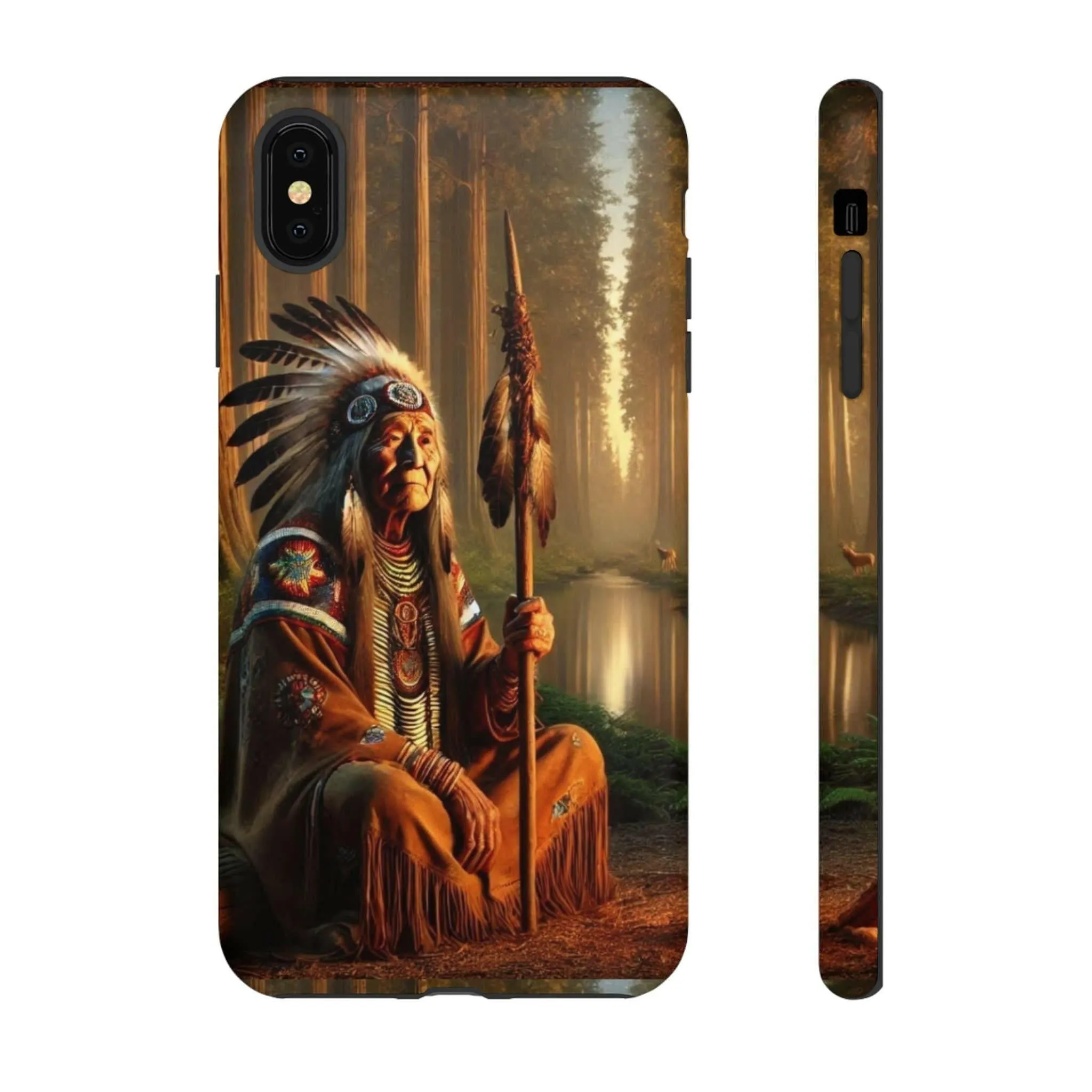 Native Elder Tough Phone Case