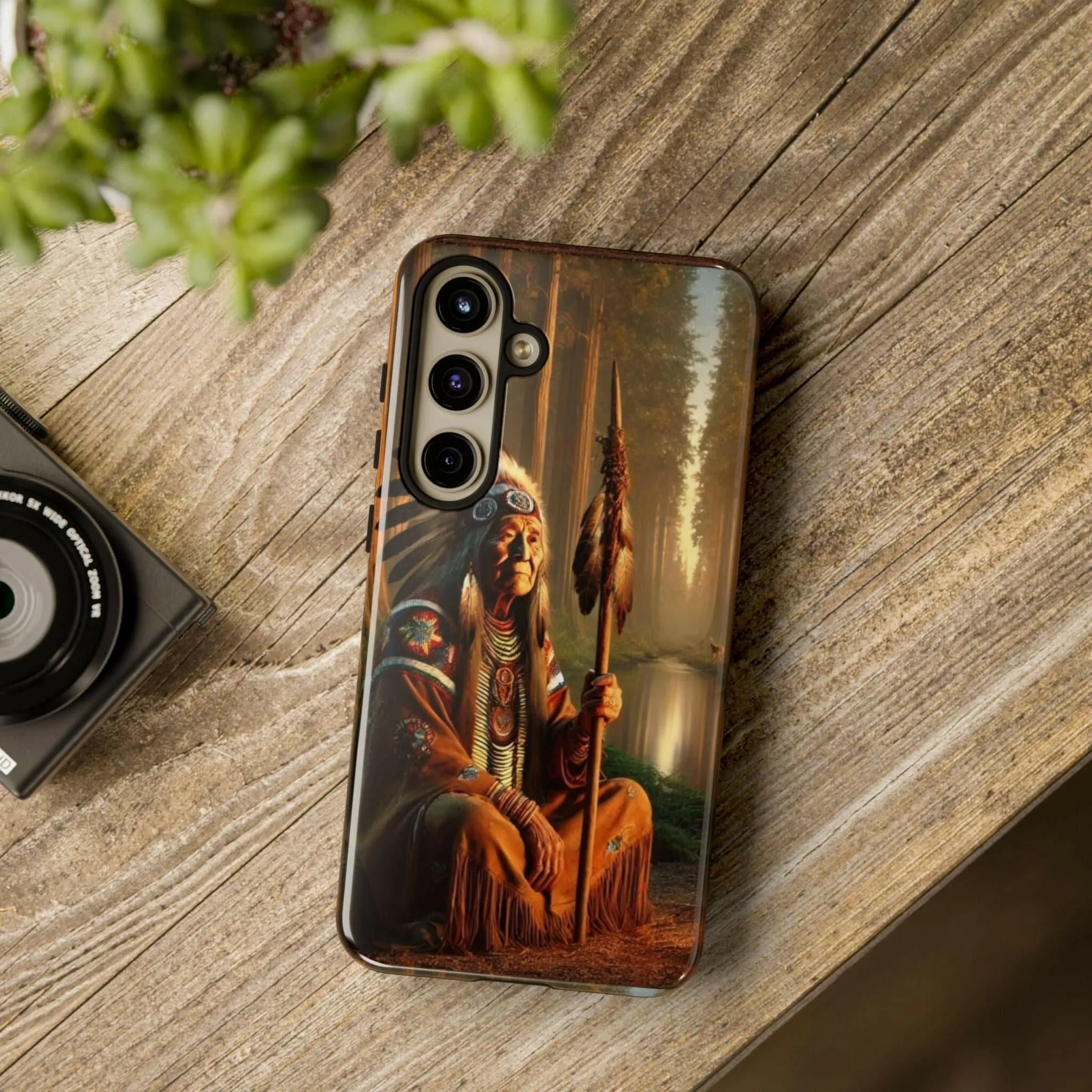 Native Elder Tough Phone Case