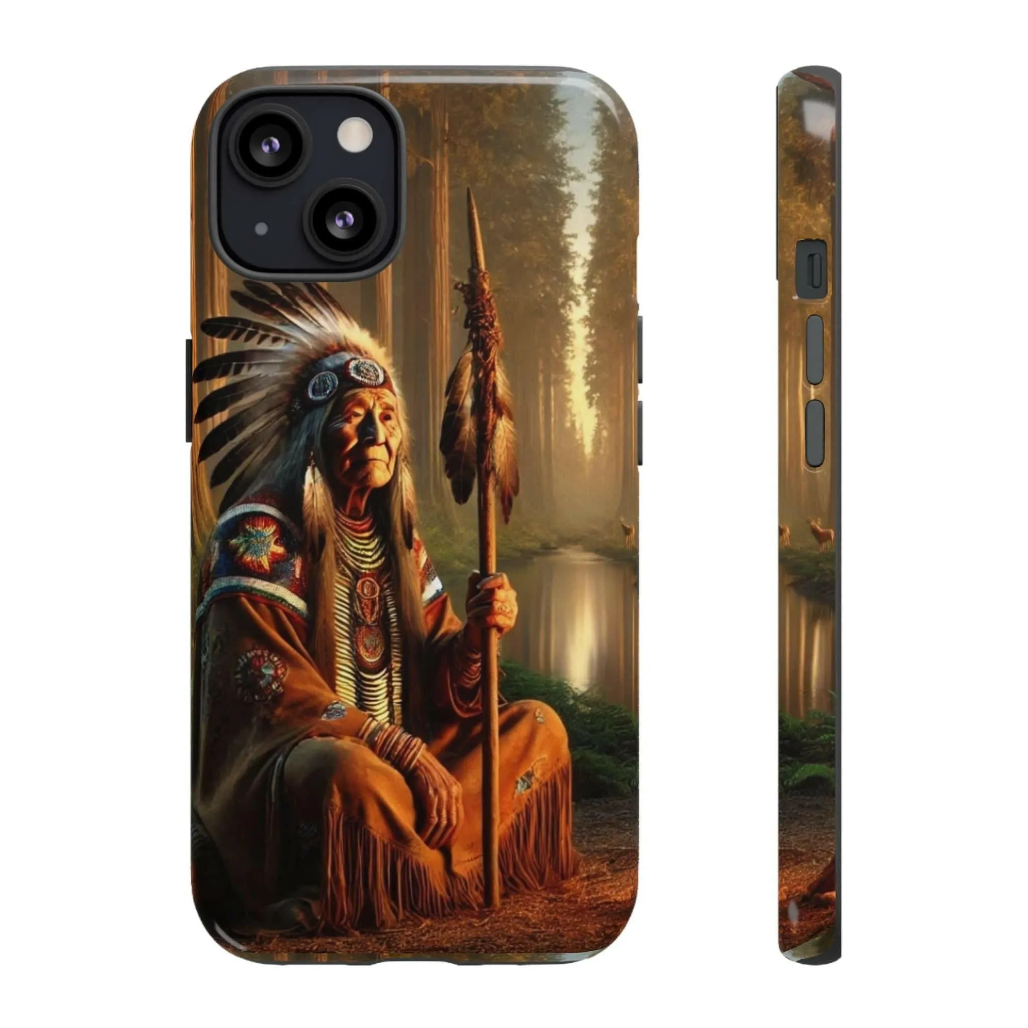 Native Elder Tough Phone Case