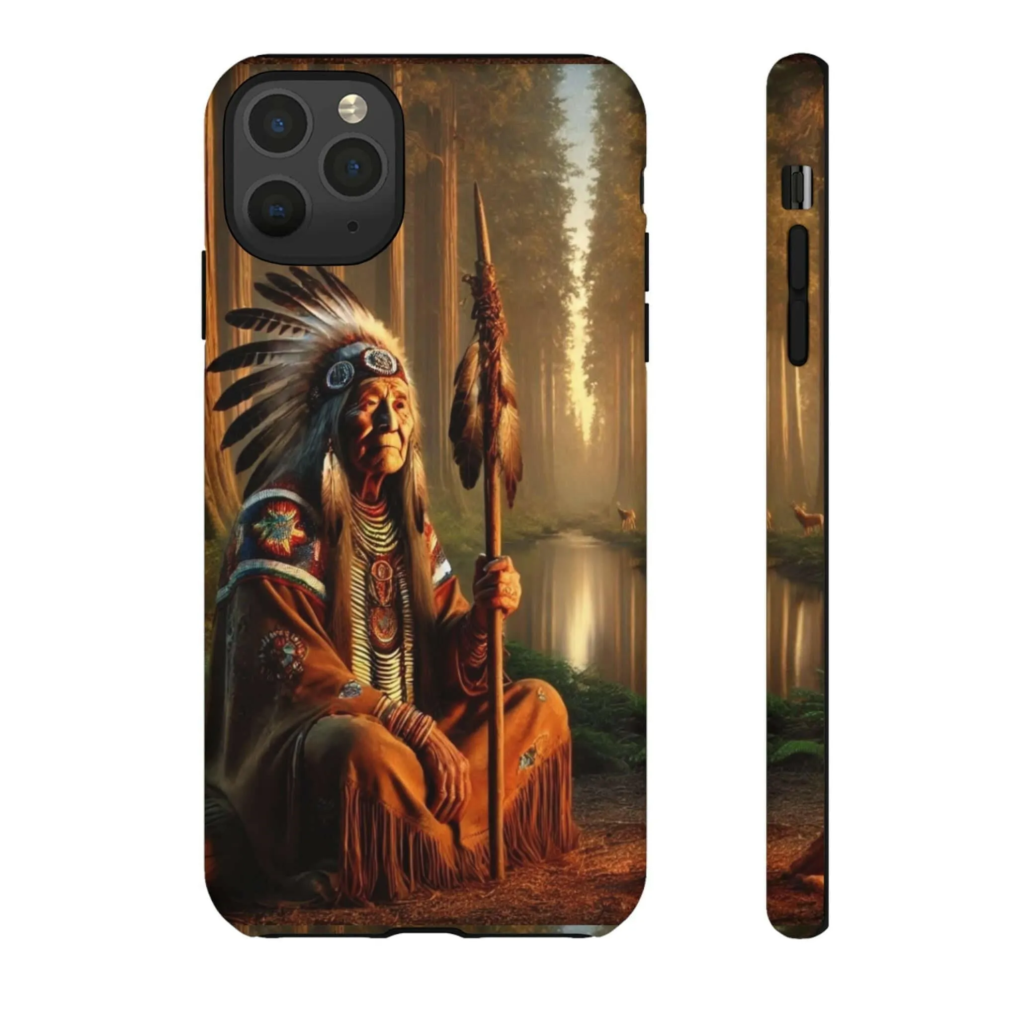 Native Elder Tough Phone Case