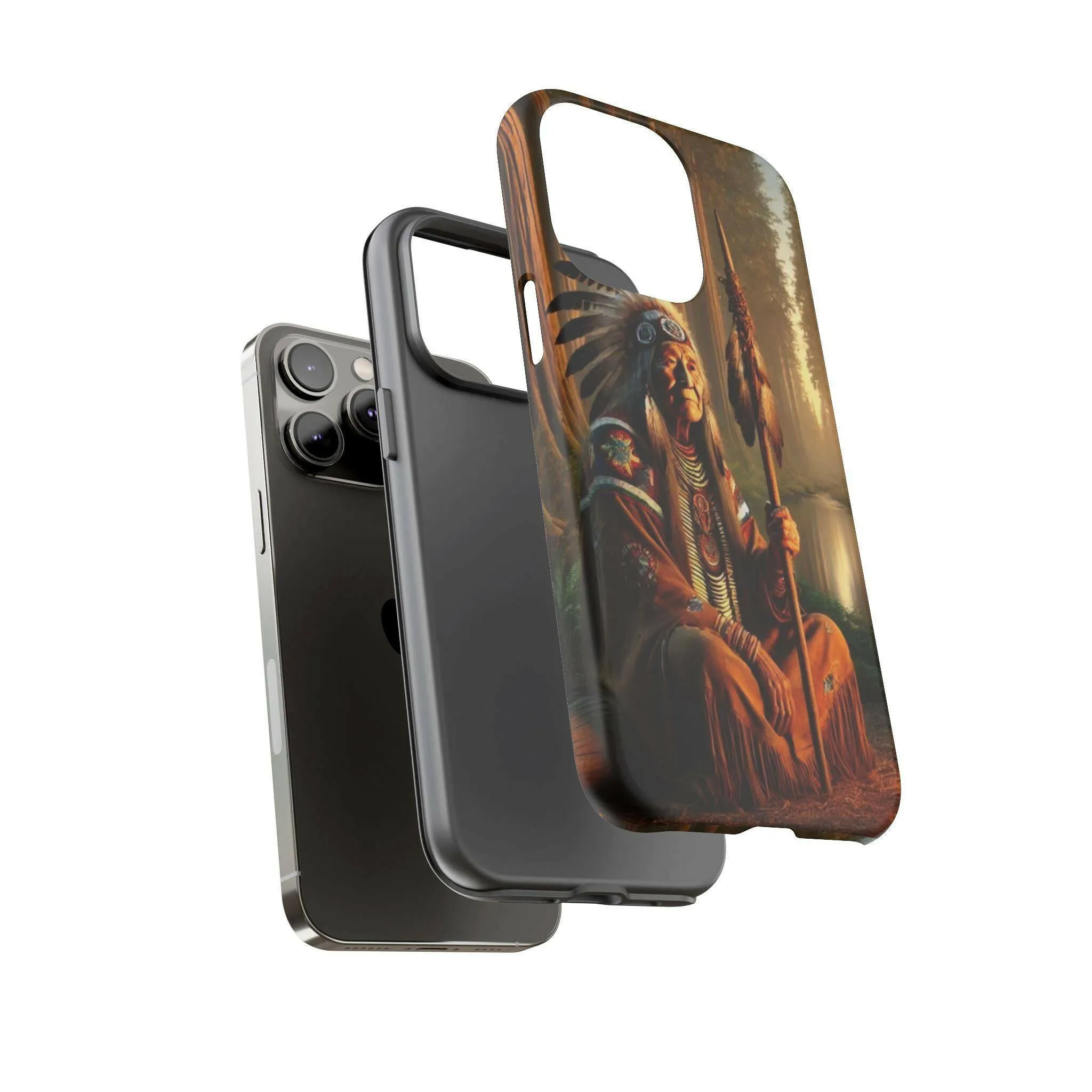 Native Elder Tough Phone Case