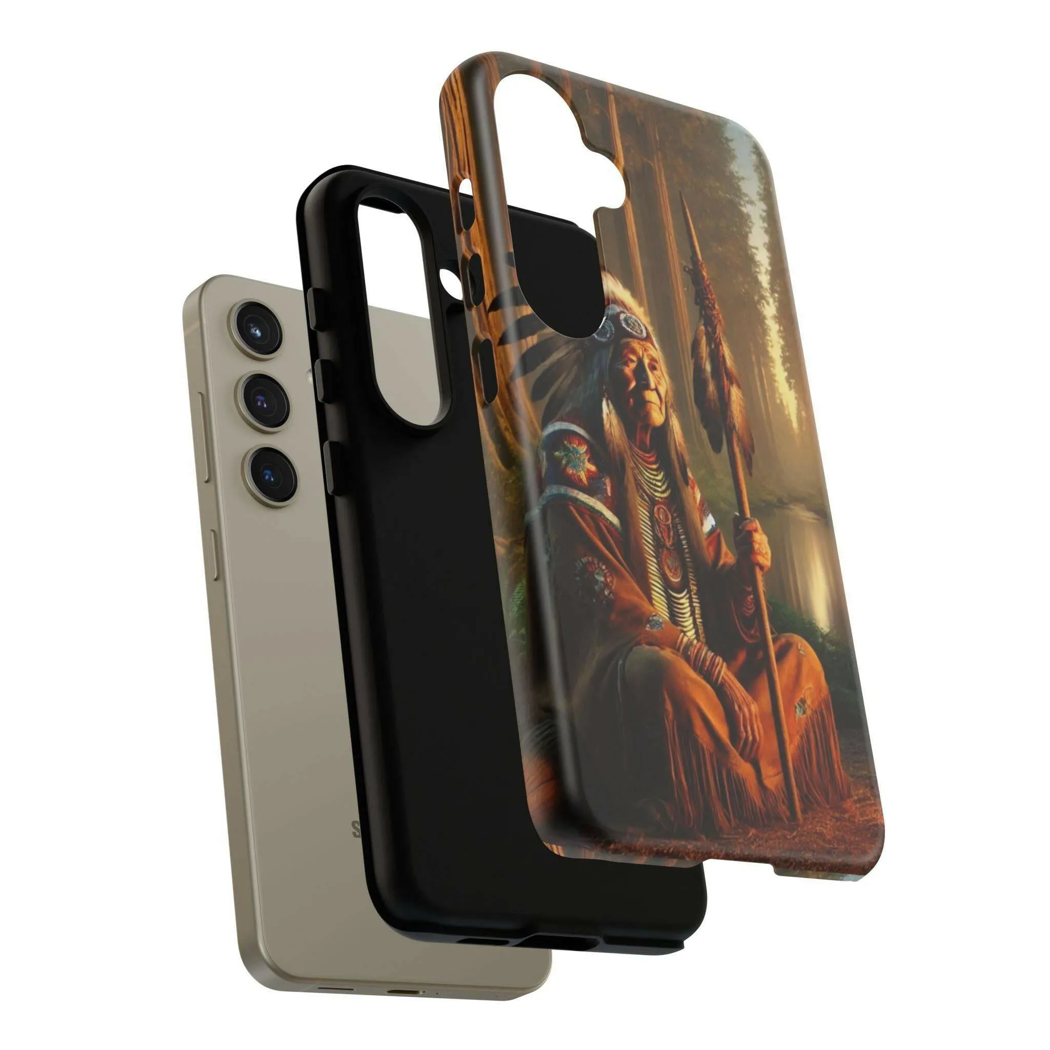 Native Elder Tough Phone Case