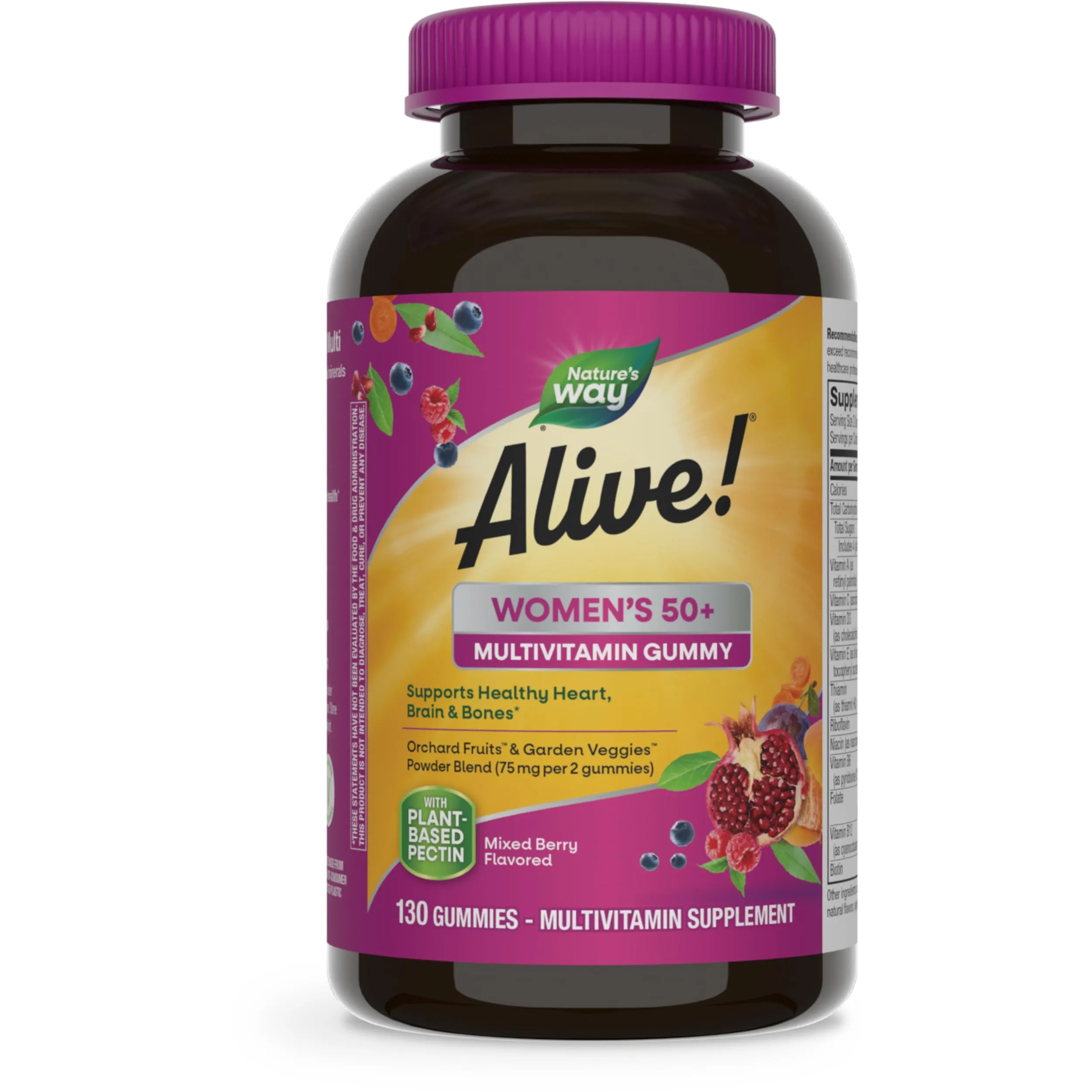 Nature's Way Alive! Women’s 50  Daily Multivitamin Gummies - 130 Count