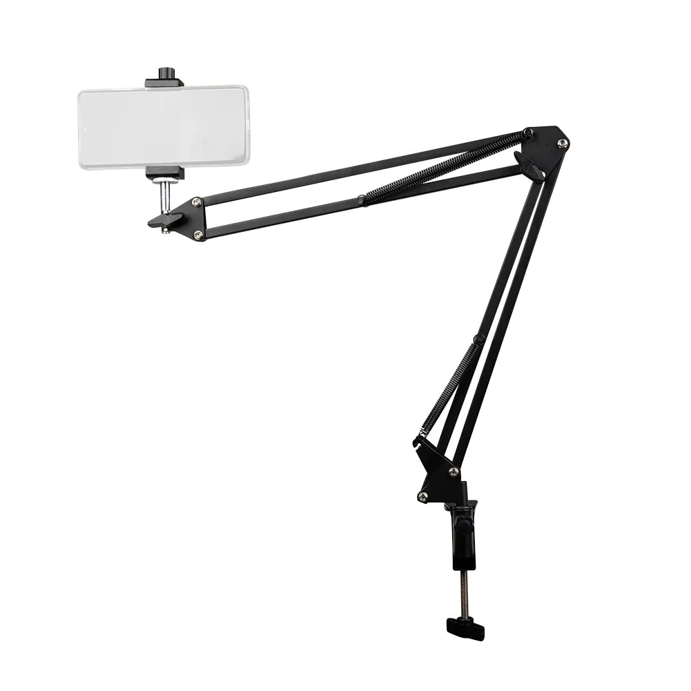 Neewer Adjustable Desktop Boom Arm Clamp And Phone Bracket Kit