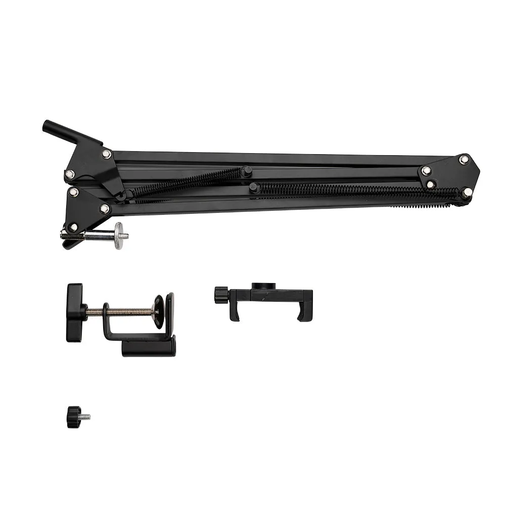 Neewer Adjustable Desktop Boom Arm Clamp And Phone Bracket Kit