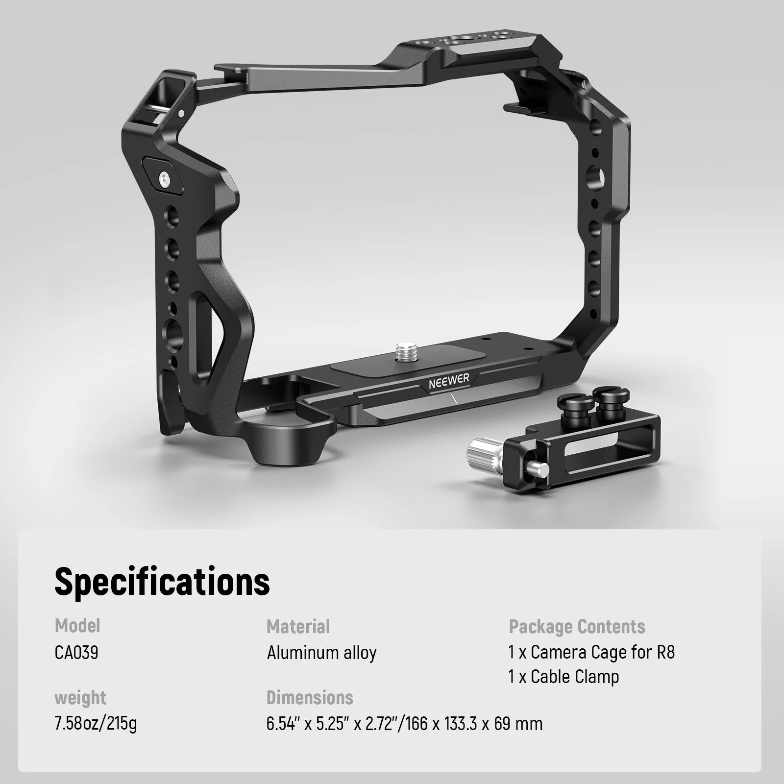 NEEWER CA039 EOS Camera Cage For Canon R8