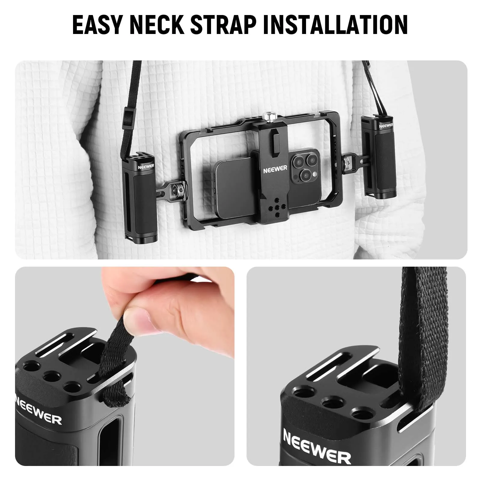 NEEWER PA009S Smartphone Video Rig