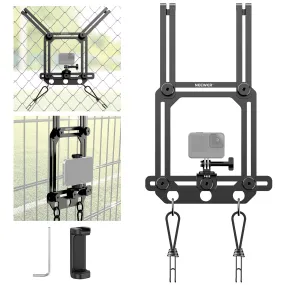 NEEWER PA036 Camera Fence Mount with Phone Holder & Action Camera Adapter