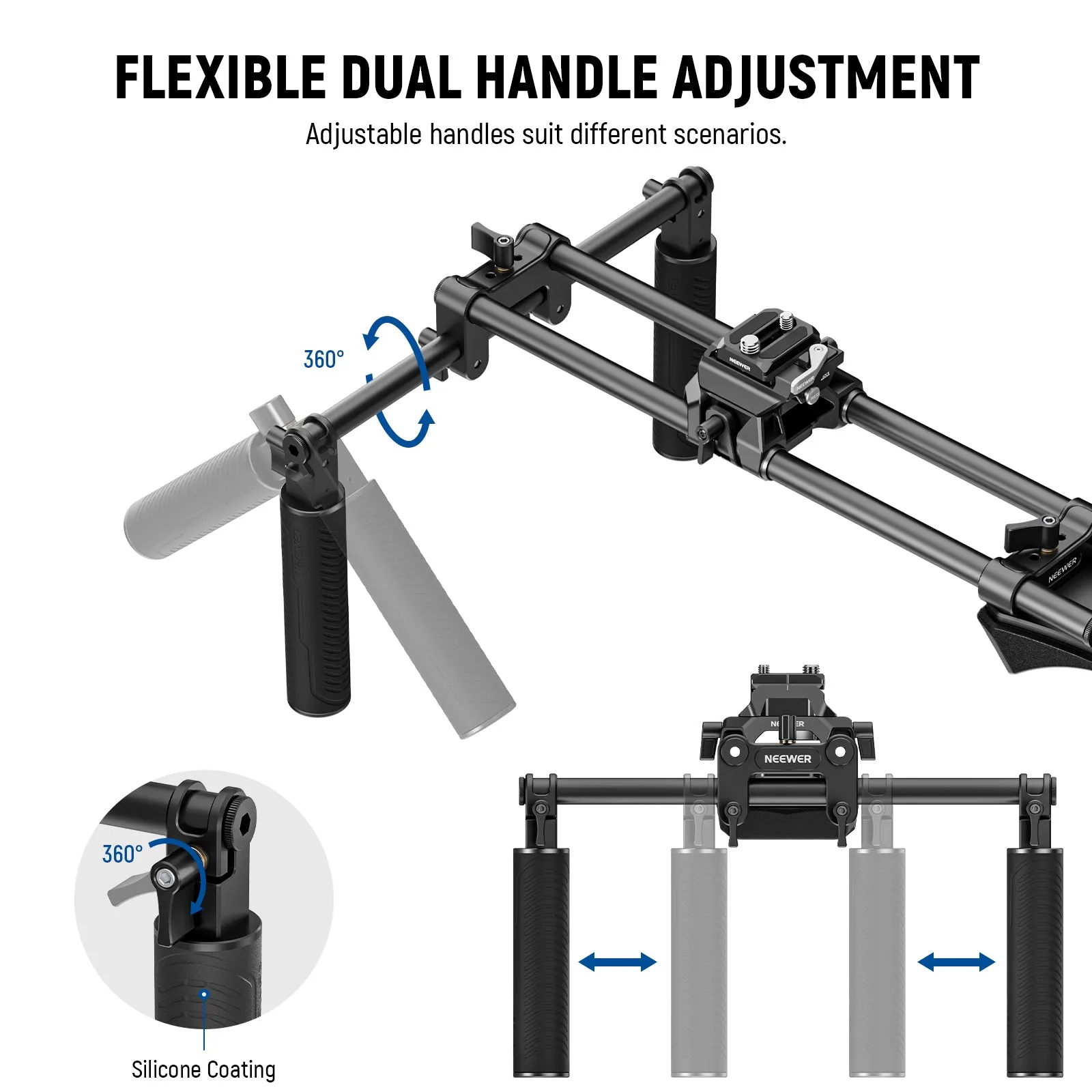 NEEWER SR007 Universal Shoulder Rig Kit