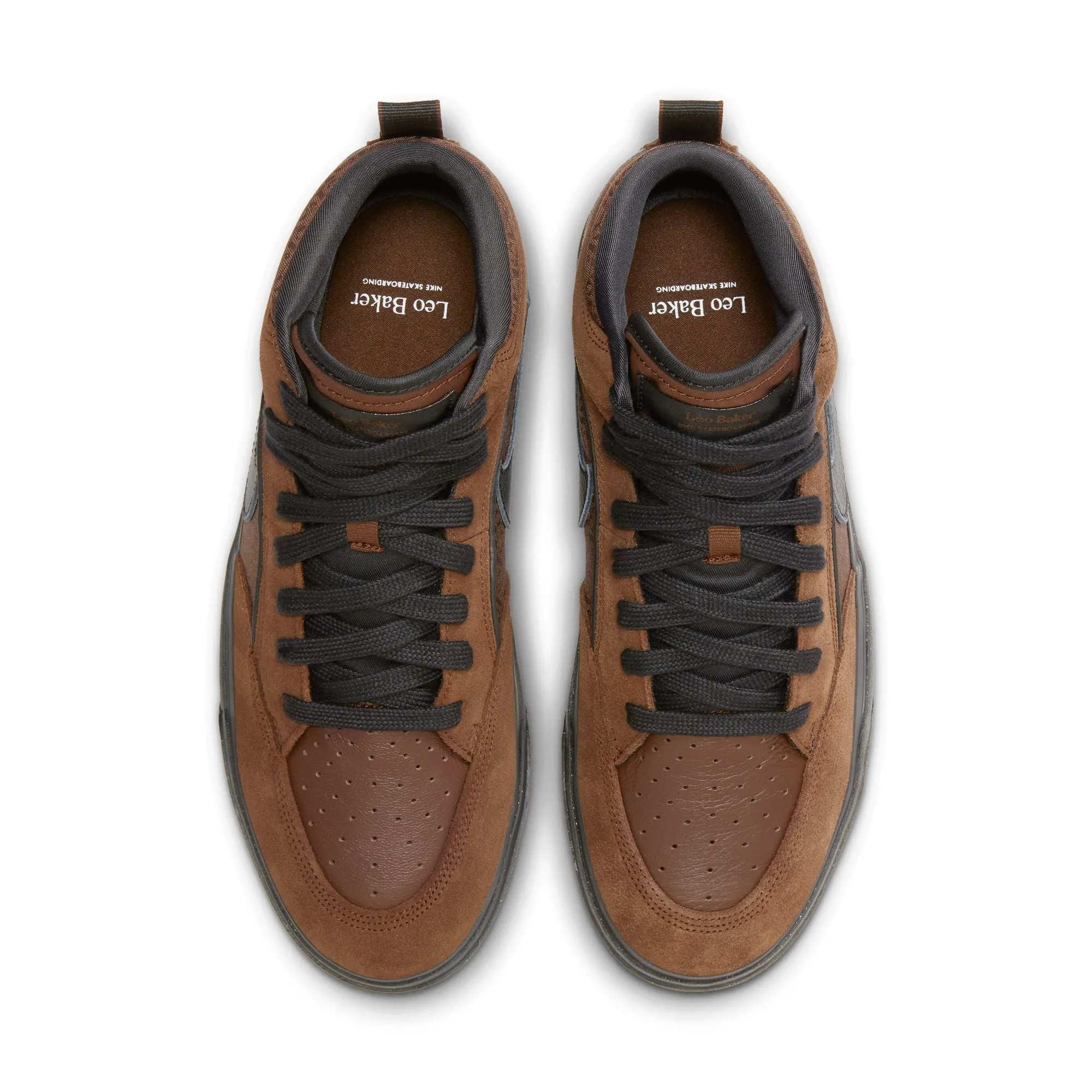 NIKE SB REACT LEO BROWN / BLACK