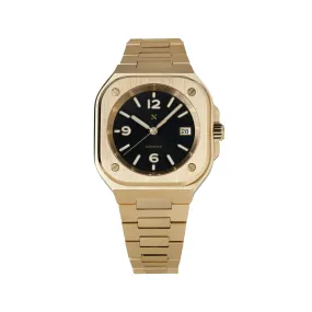 NMK13 Automatic Sport Watch: Square Mk 2 Gold