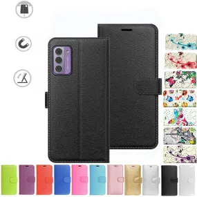 Nokia G42 Case Cover Flip Folio Leather Wallet Credit Card Slot