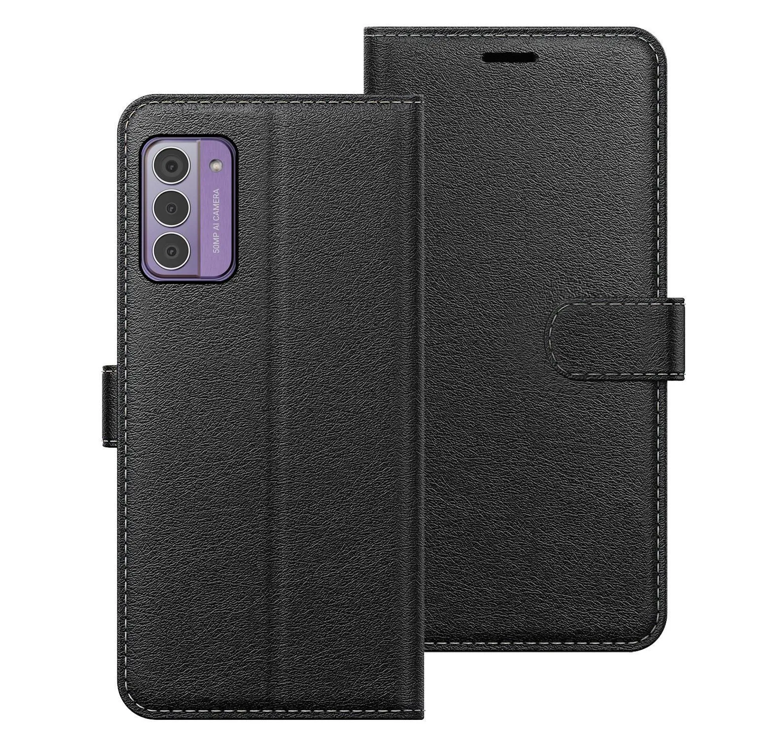 Nokia G42 Case Cover Flip Folio Leather Wallet Credit Card Slot