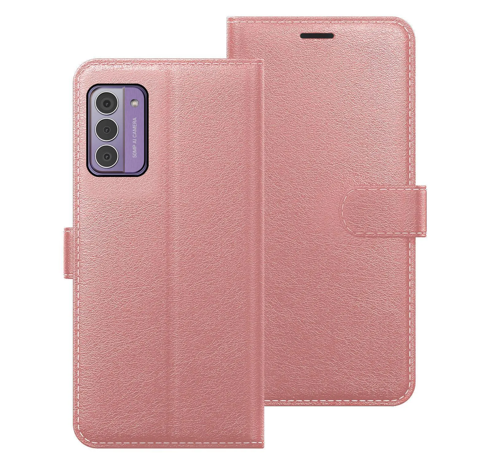 Nokia G42 Case Cover Flip Folio Leather Wallet Credit Card Slot