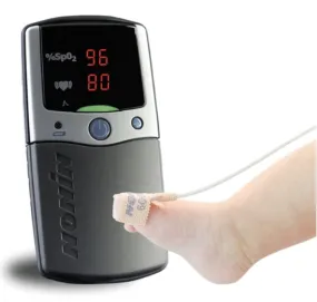 Nonin PalmSAT 2500 Handheld Pulse Oximeter, Nonin Flexi-form, Infant