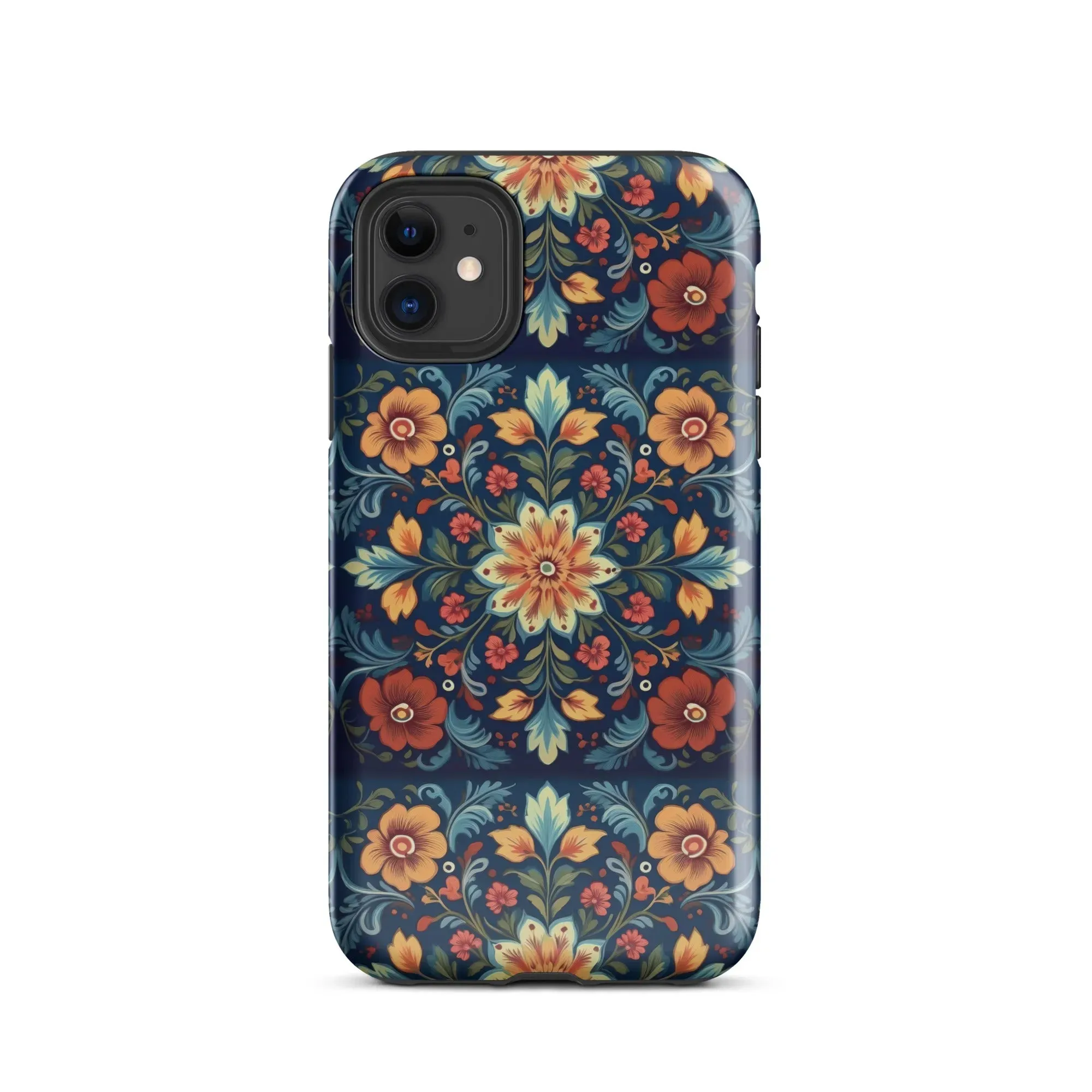 Norwegian Rosemaling Tough iPhone® Case