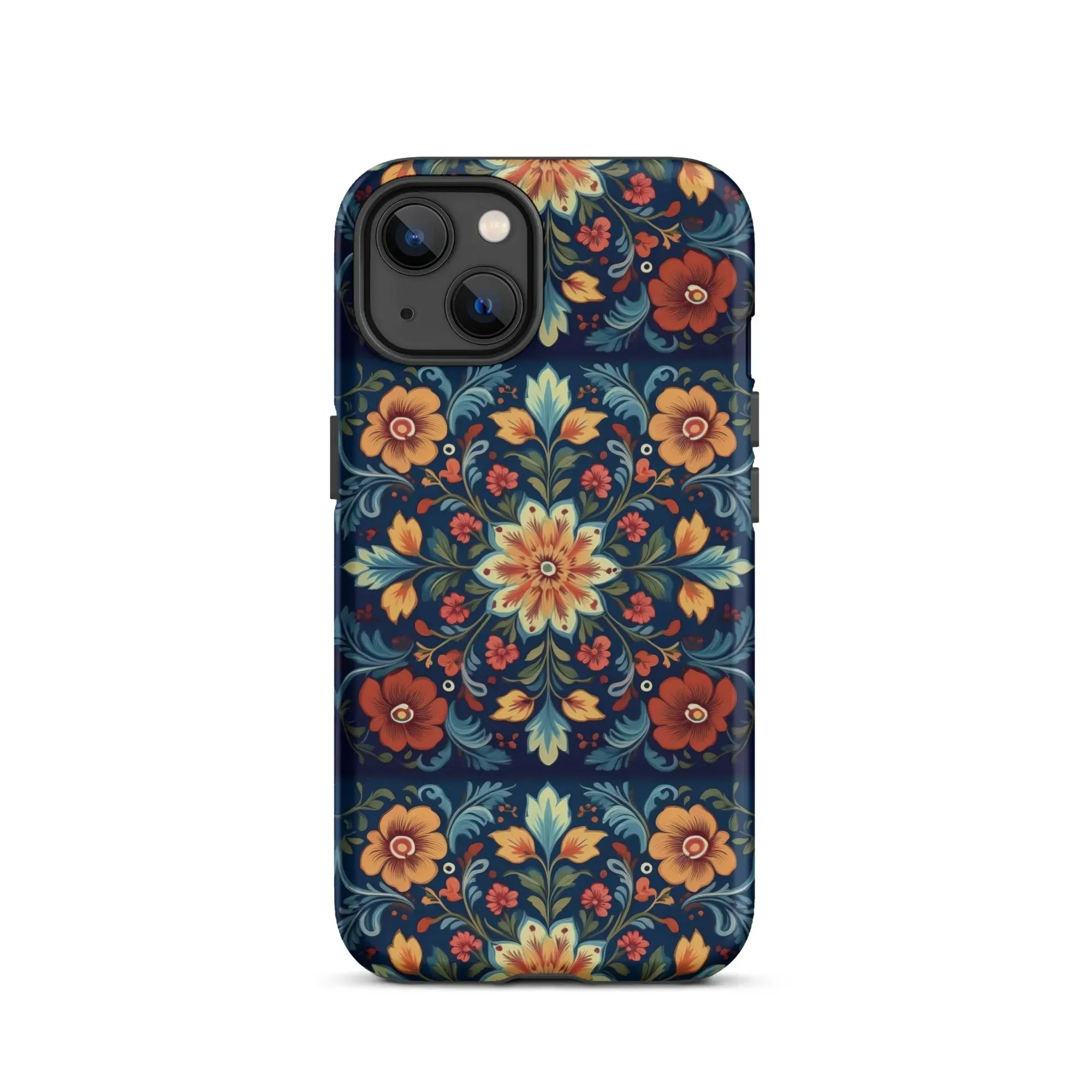 Norwegian Rosemaling Tough iPhone® Case