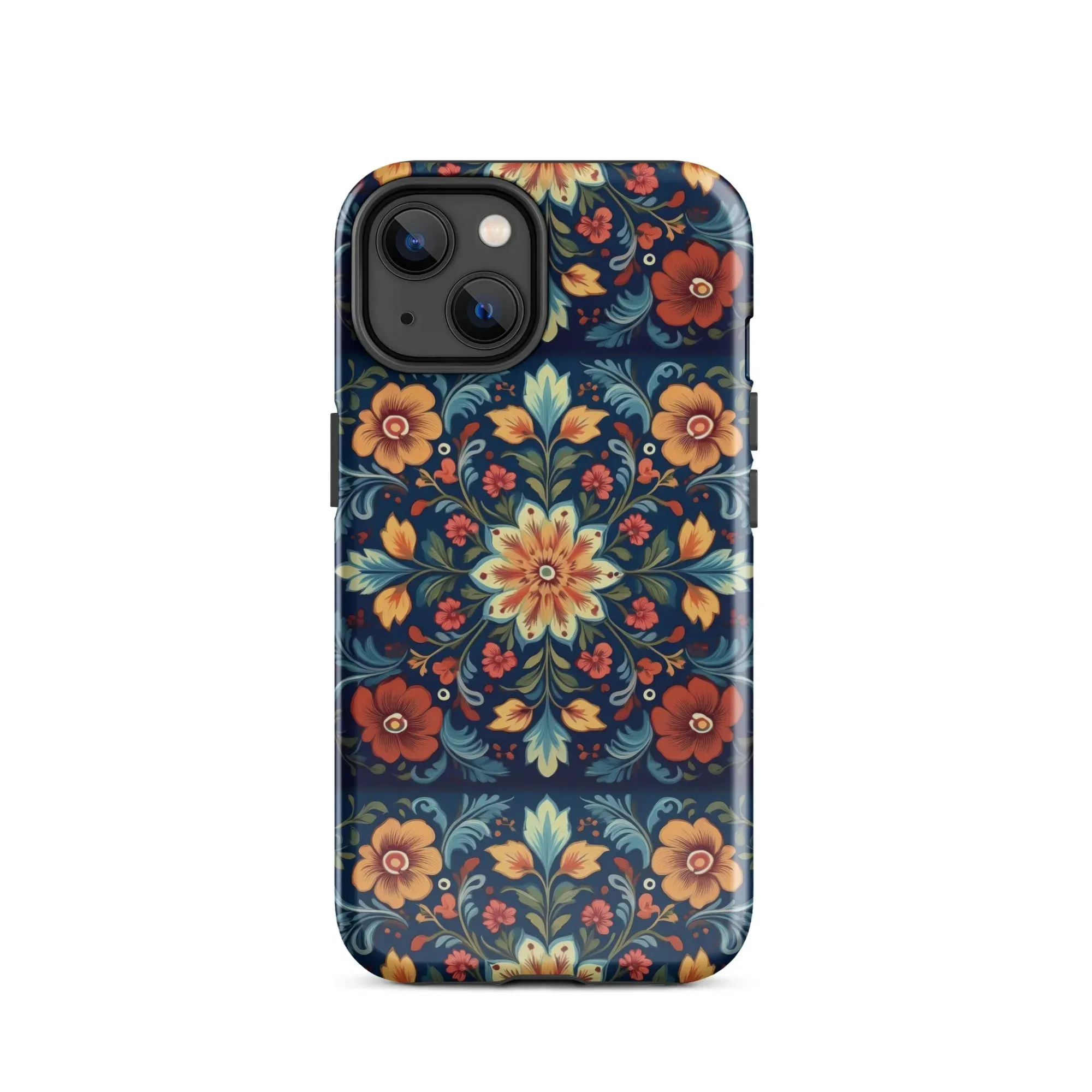 Norwegian Rosemaling Tough iPhone® Case