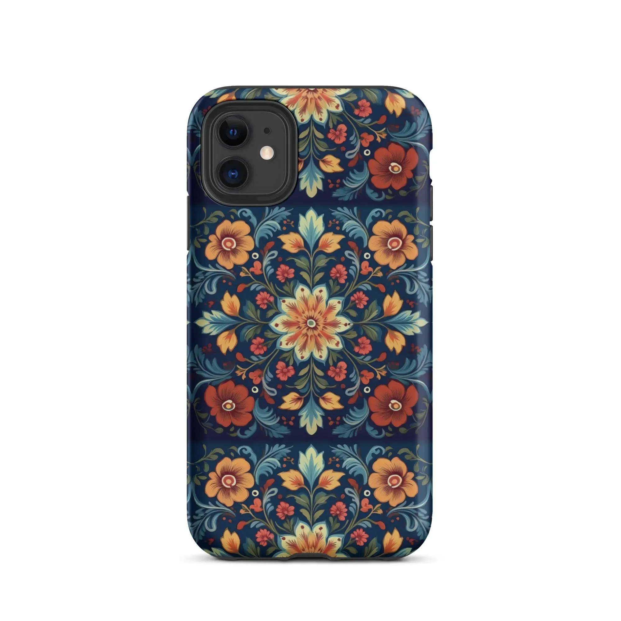 Norwegian Rosemaling Tough iPhone® Case