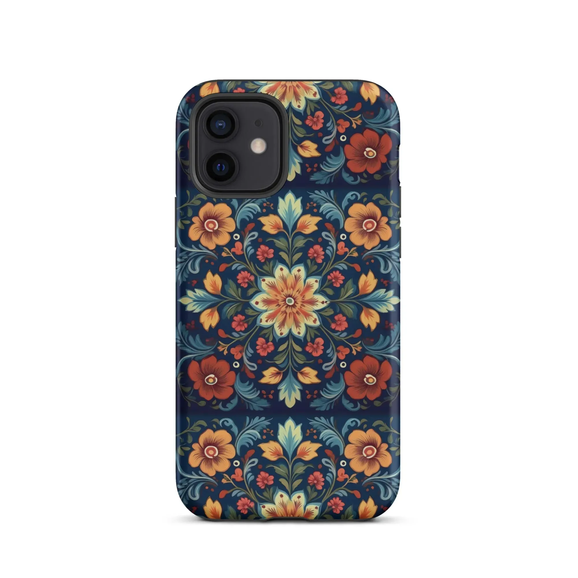 Norwegian Rosemaling Tough iPhone® Case