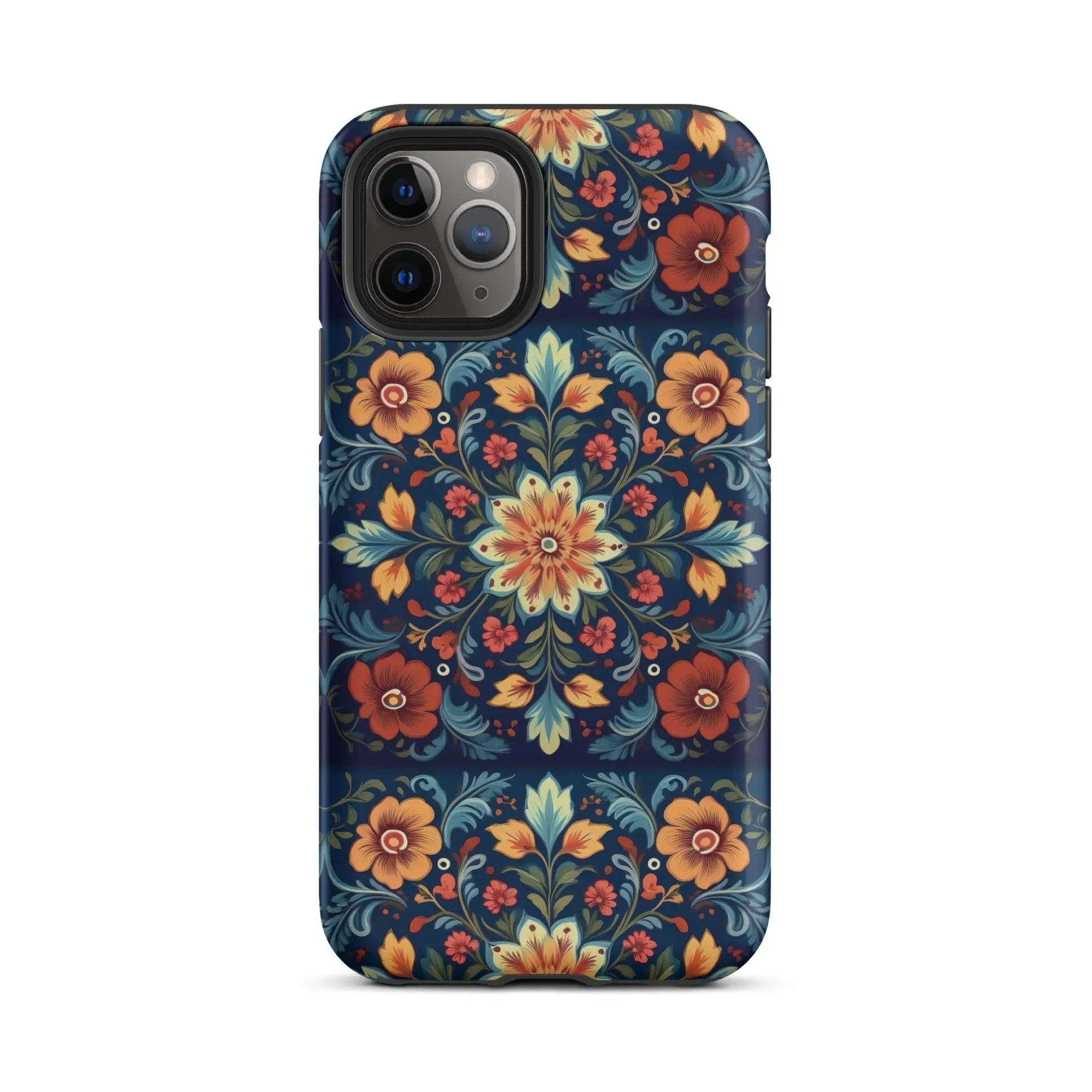 Norwegian Rosemaling Tough iPhone® Case