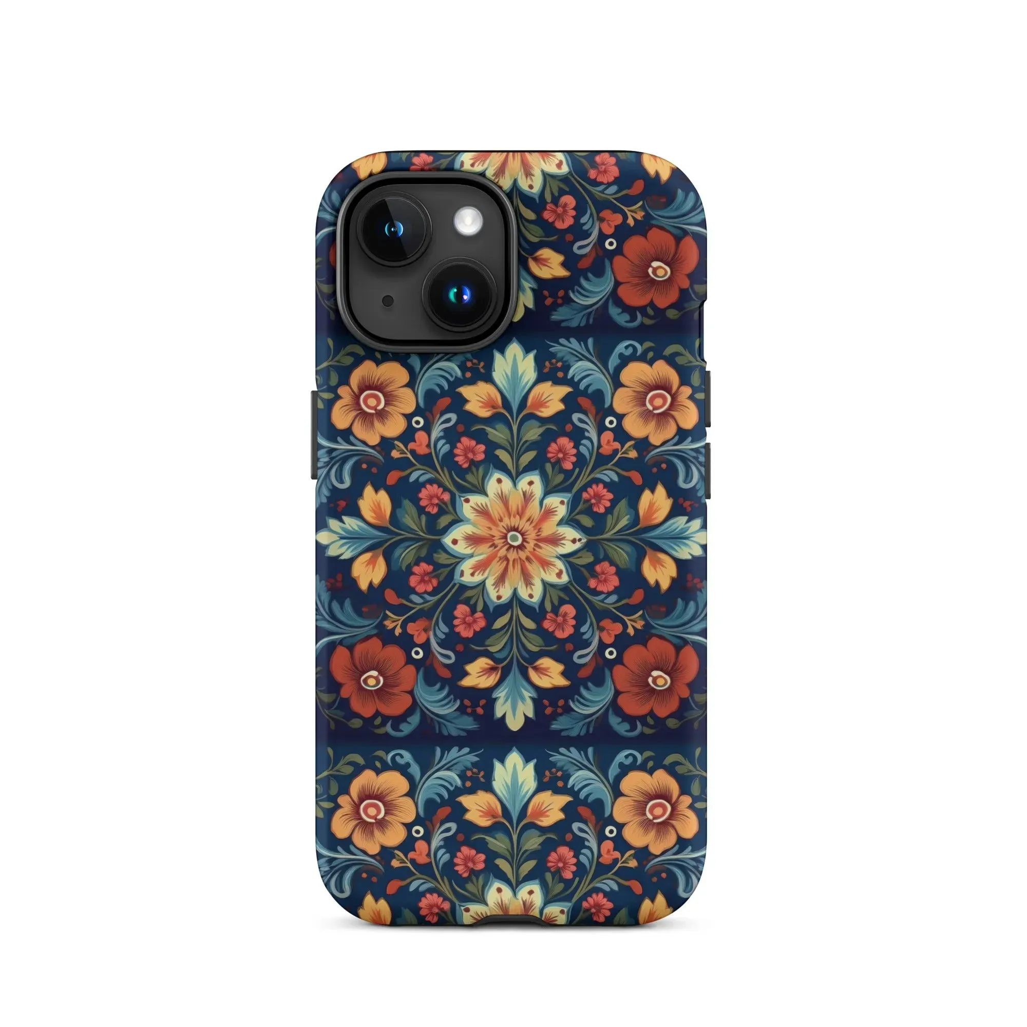 Norwegian Rosemaling Tough iPhone® Case