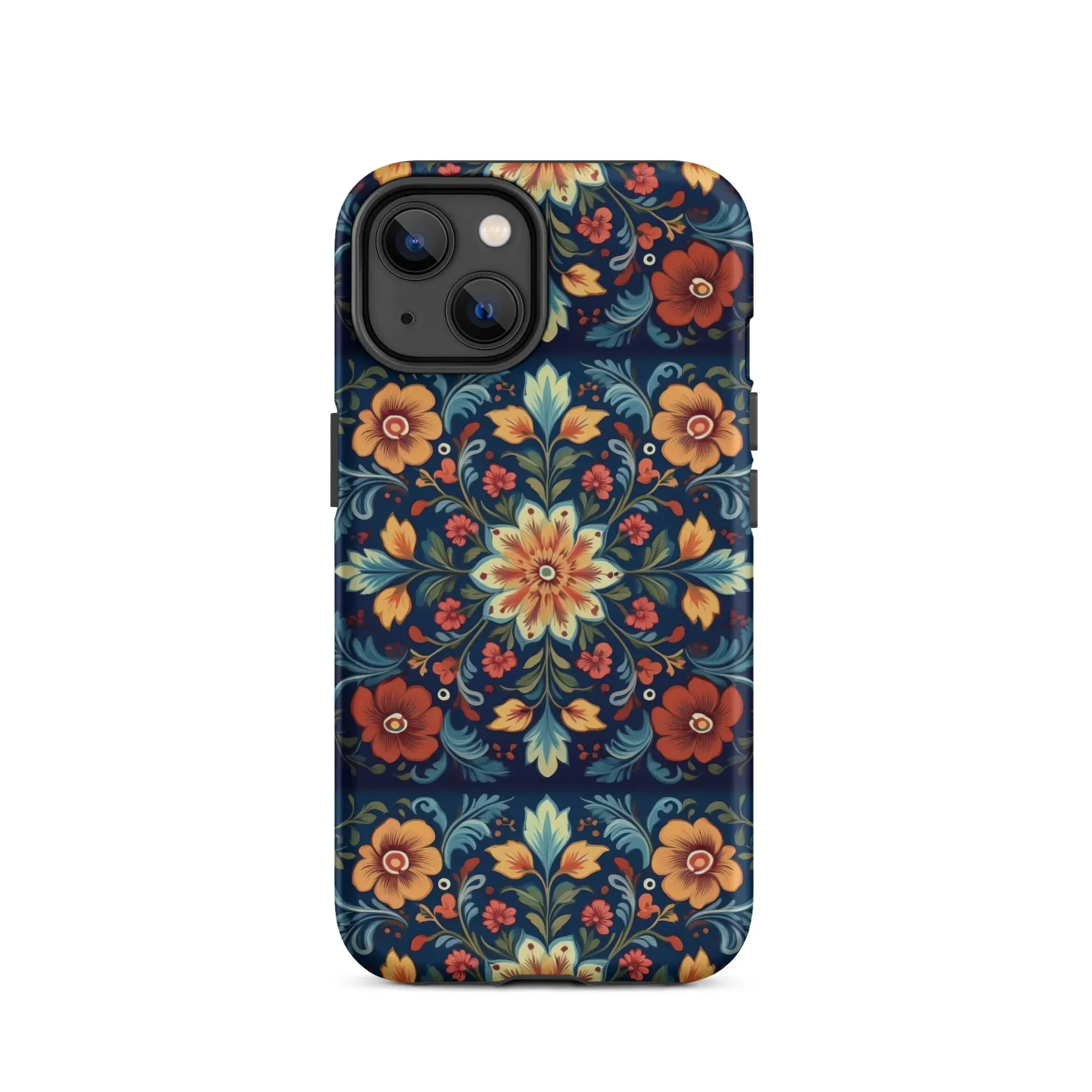 Norwegian Rosemaling Tough iPhone® Case