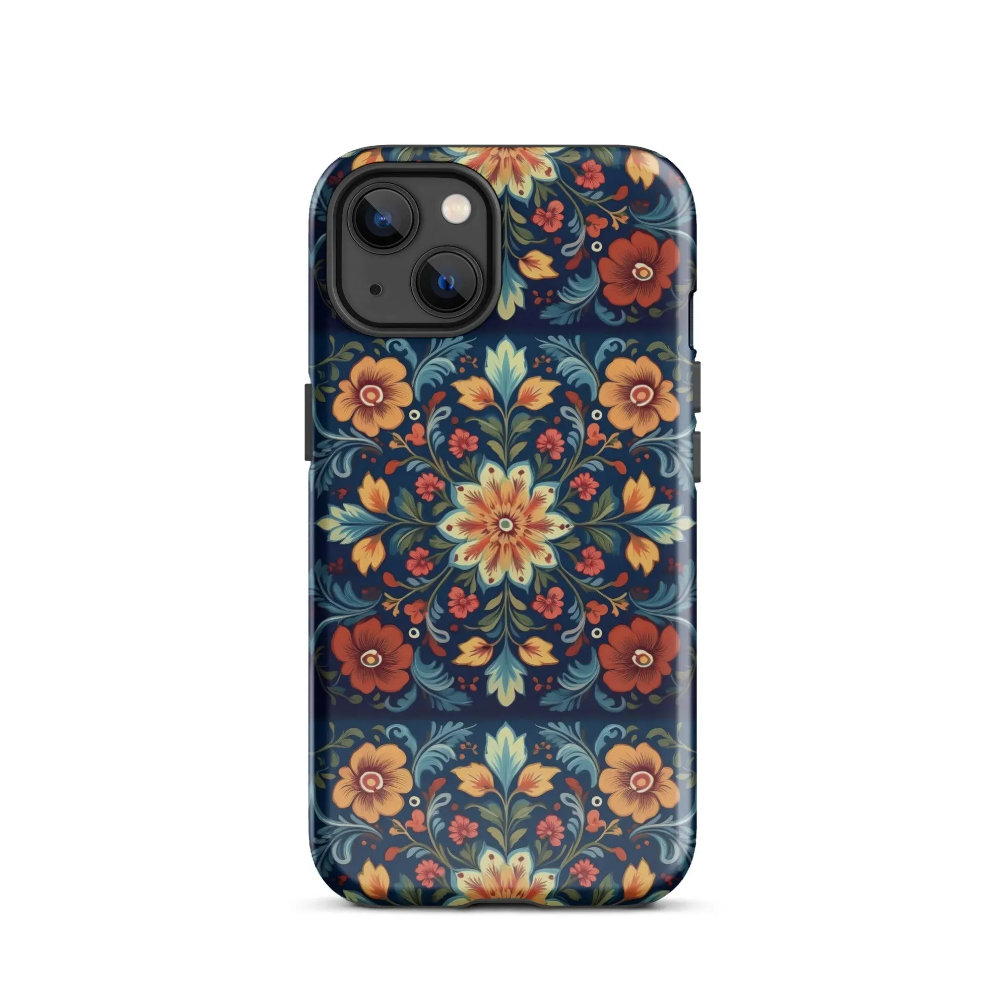 Norwegian Rosemaling Tough MagSafe iPhone® Case