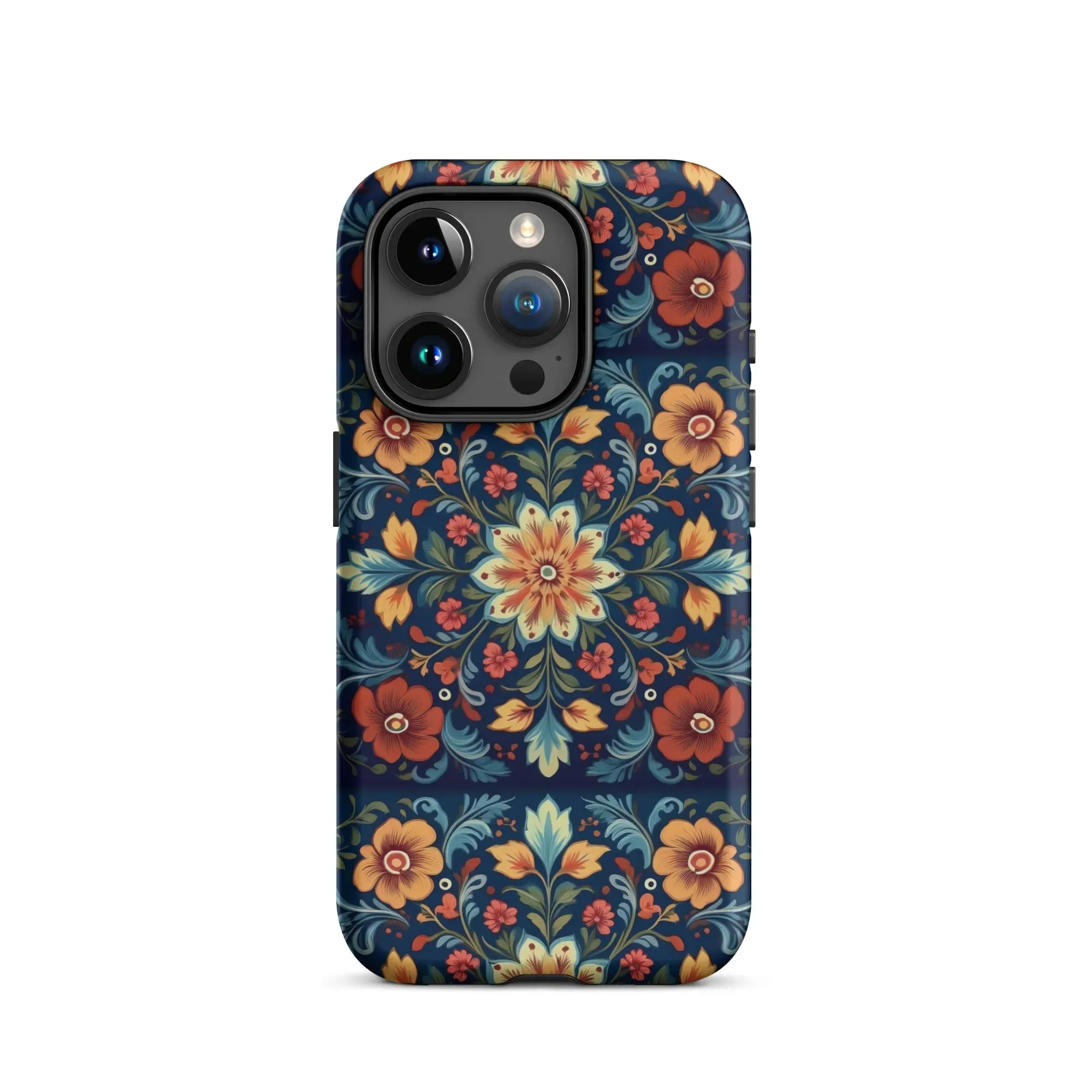 Norwegian Rosemaling Tough MagSafe iPhone® Case