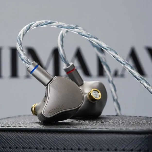 Open Box NiceHCK Himalaya 10mm Dual Magnetic Dual-Layer CNT Dynamic Driver IEMs (Ships Only to Japan)