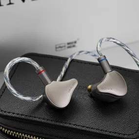 Open Box NiceHCK Himalaya 10mm Dual Magnetic Dual-Layer CNT Dynamic Driver IEMs (Ships Only to Japan)