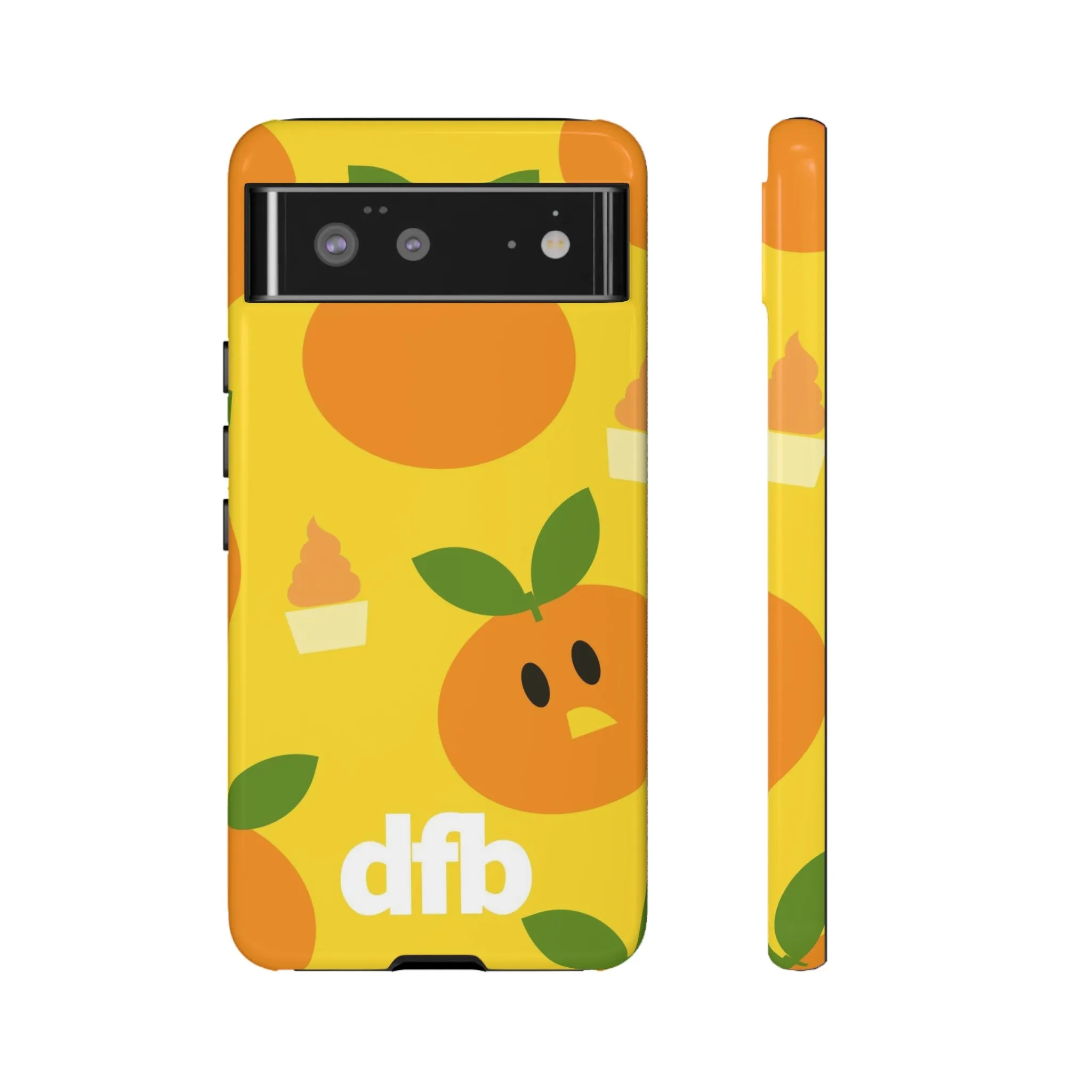 Orange Bird & Dole Whip - Samsung Galaxy & Google Pixel Phone Case