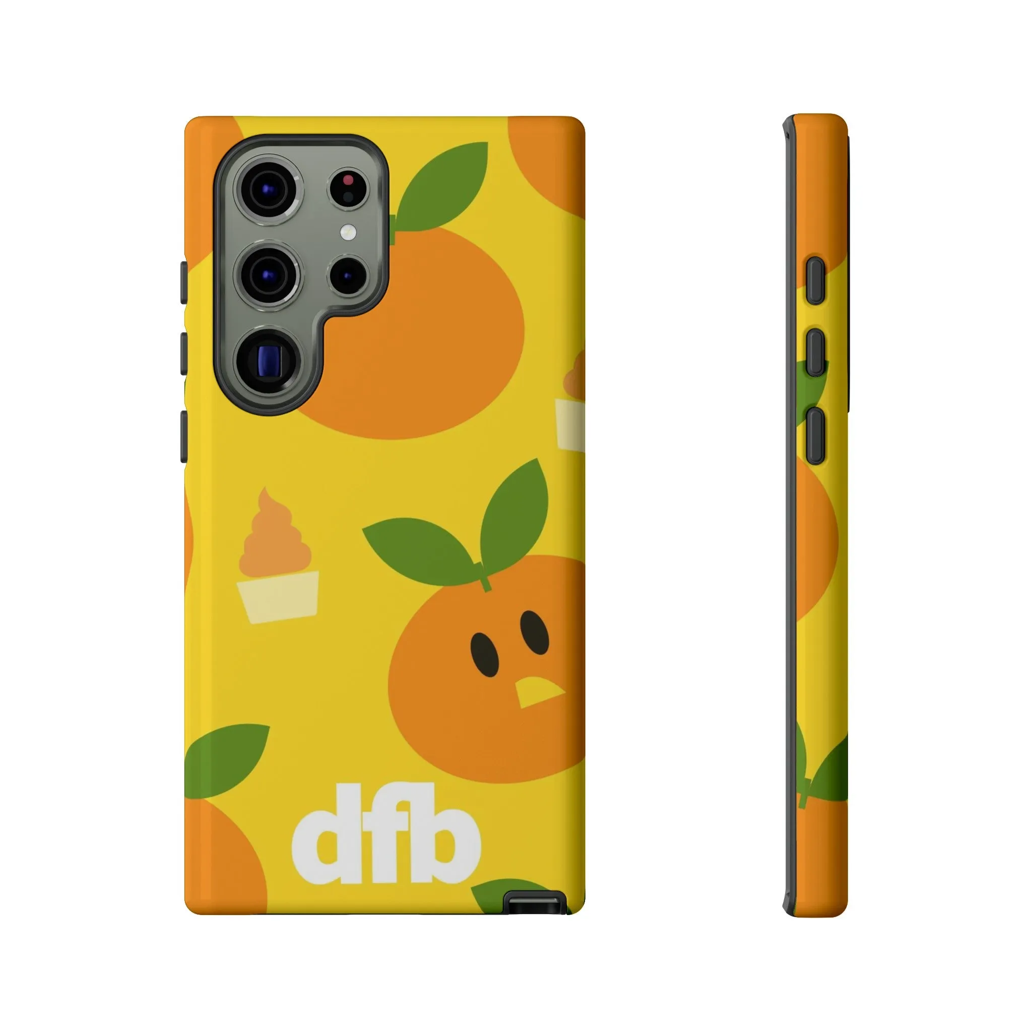 Orange Bird & Dole Whip - Samsung Galaxy & Google Pixel Phone Case