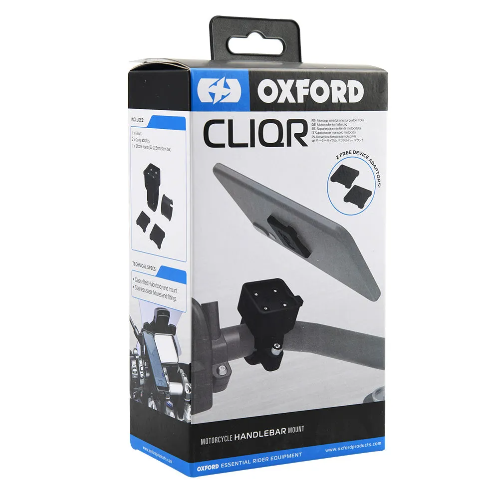 Oxford CLIQR Motorcycle Handlebar Mount