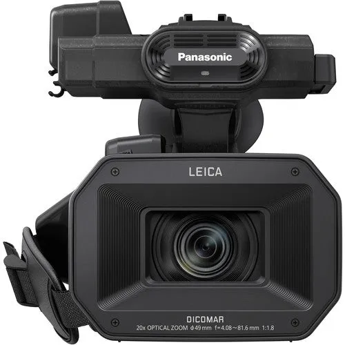 Panasonic HC-X1000 4K Ultra HD 60p-50p Professional Camcorder, 20x Optical Zoom