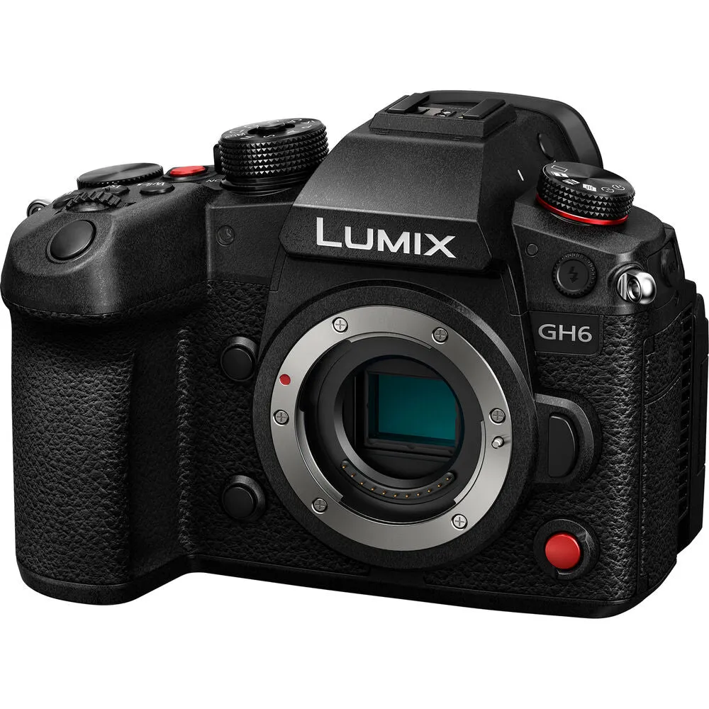 Panasonic Lumix GH6 Mirrorless Camera with 12-60mm f-2.8-4 Lens