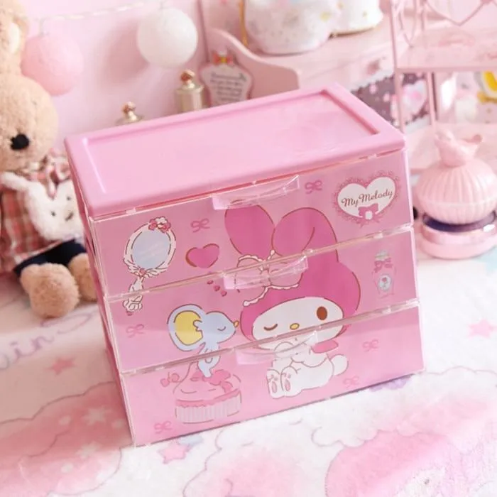 Pink Bunny Jewelry Box