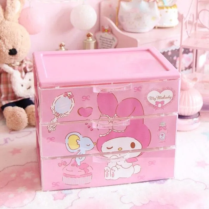 Pink Bunny Jewelry Box