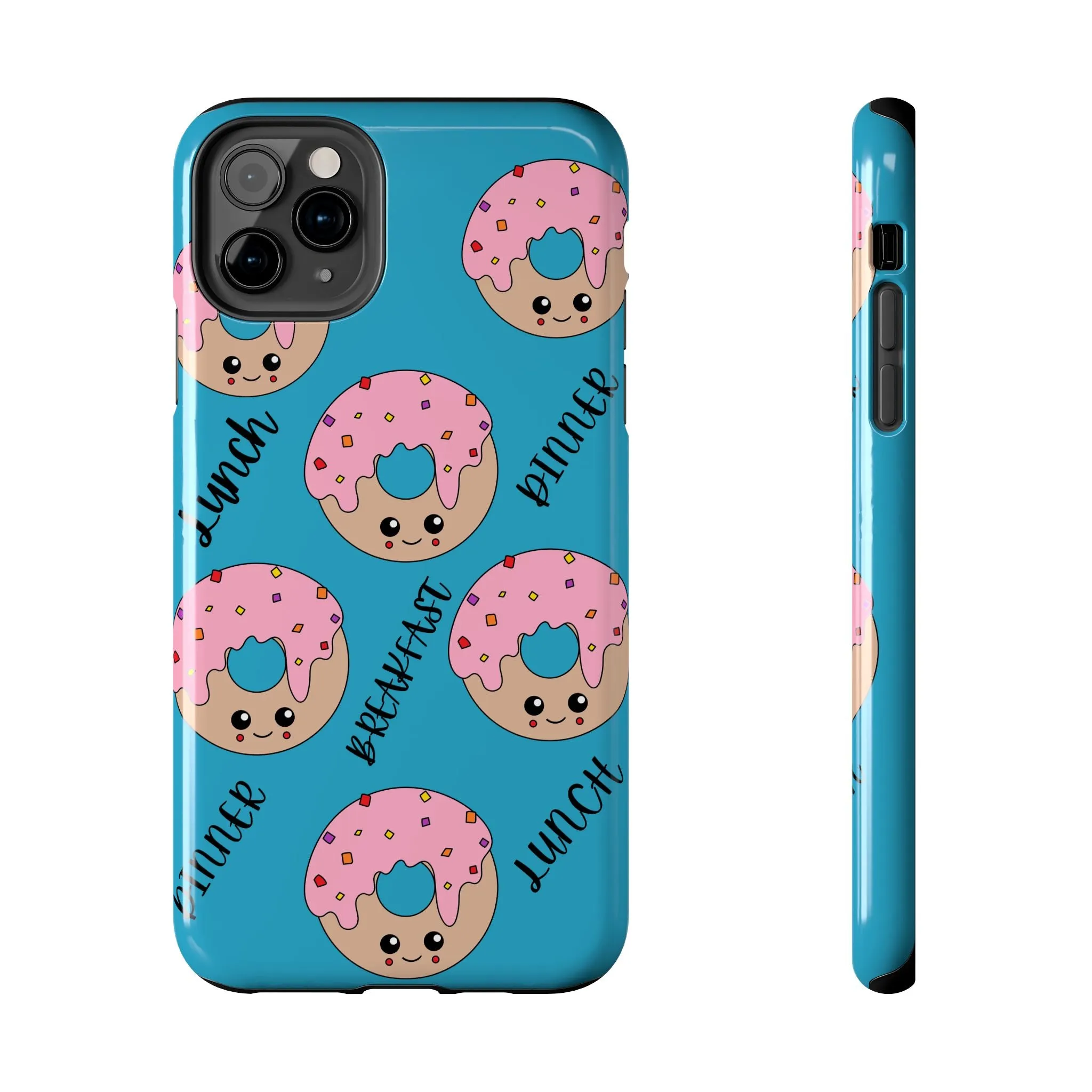 Pink Donut Tough Phone Cases