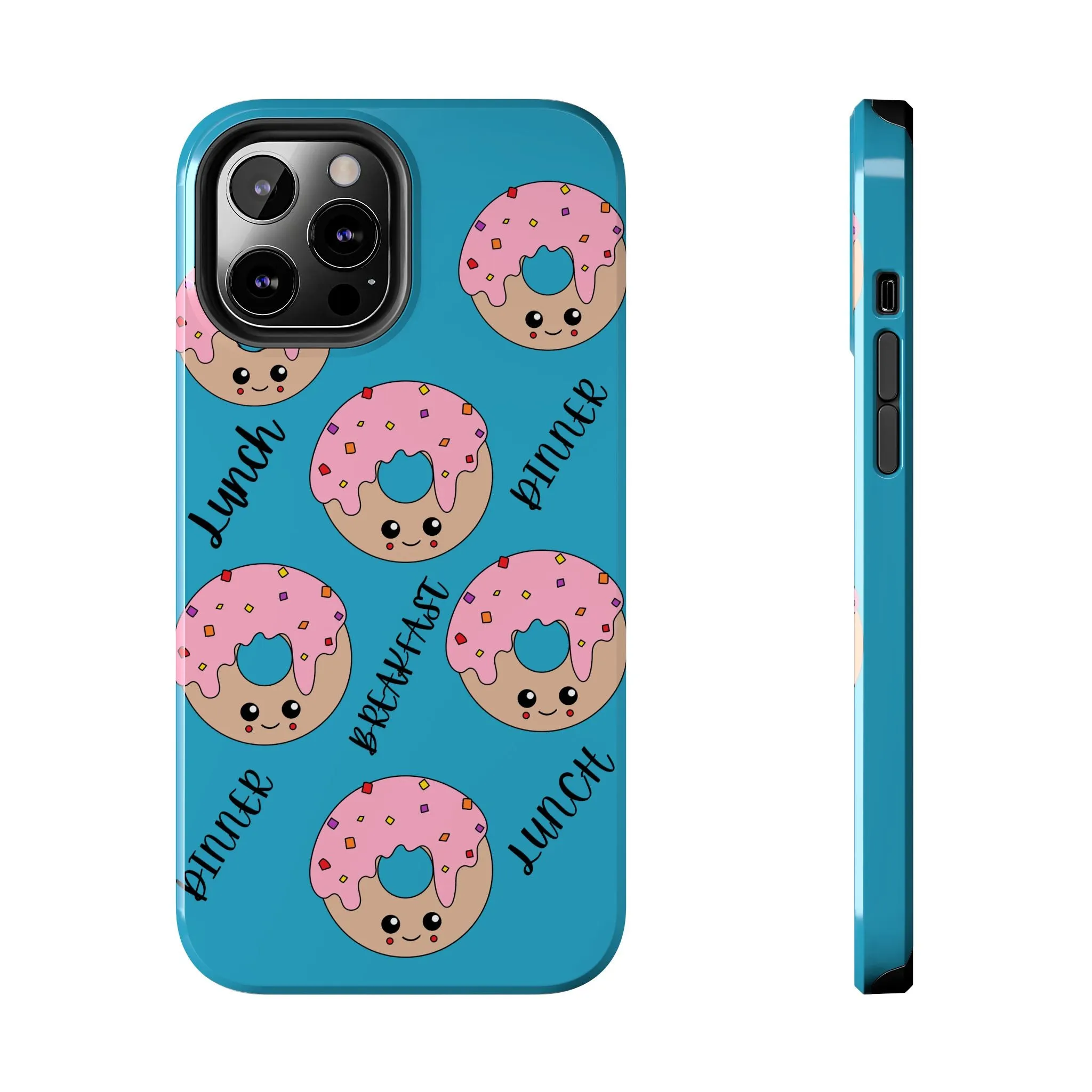 Pink Donut Tough Phone Cases